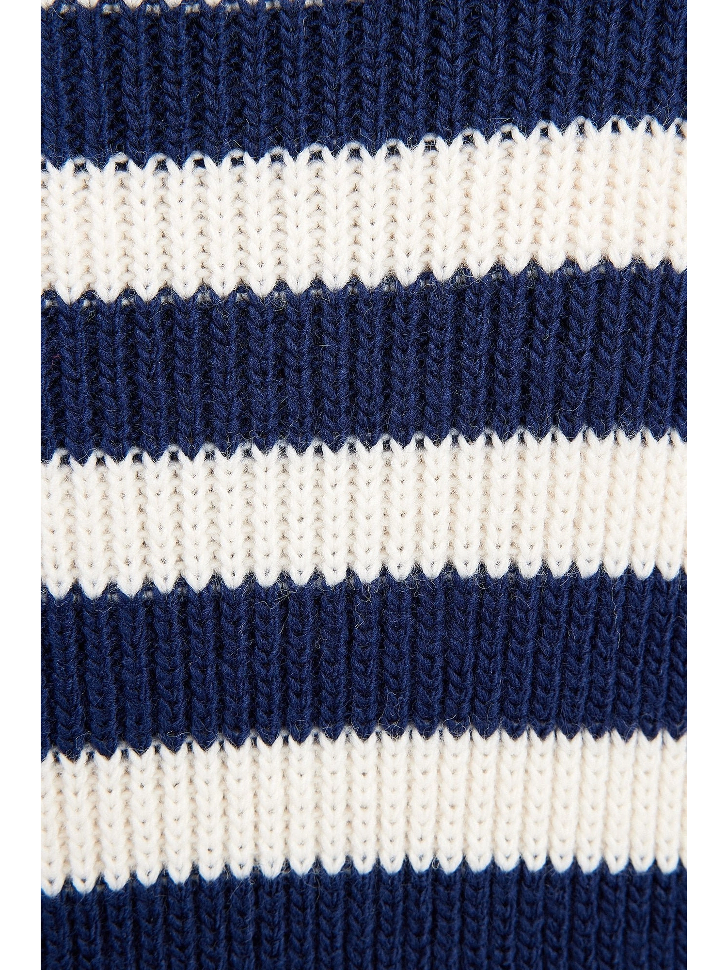 Touche Gold Düğmeli Çizgili Uzun Hırka 23F1XD166