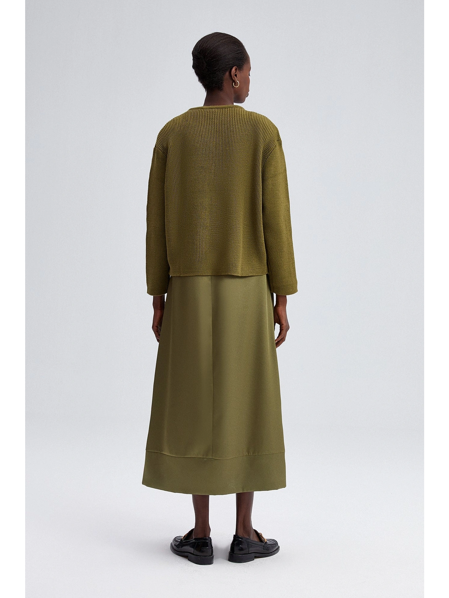 Touche Gold Düğmeli Kısa Triko Hırka 23F1R0059