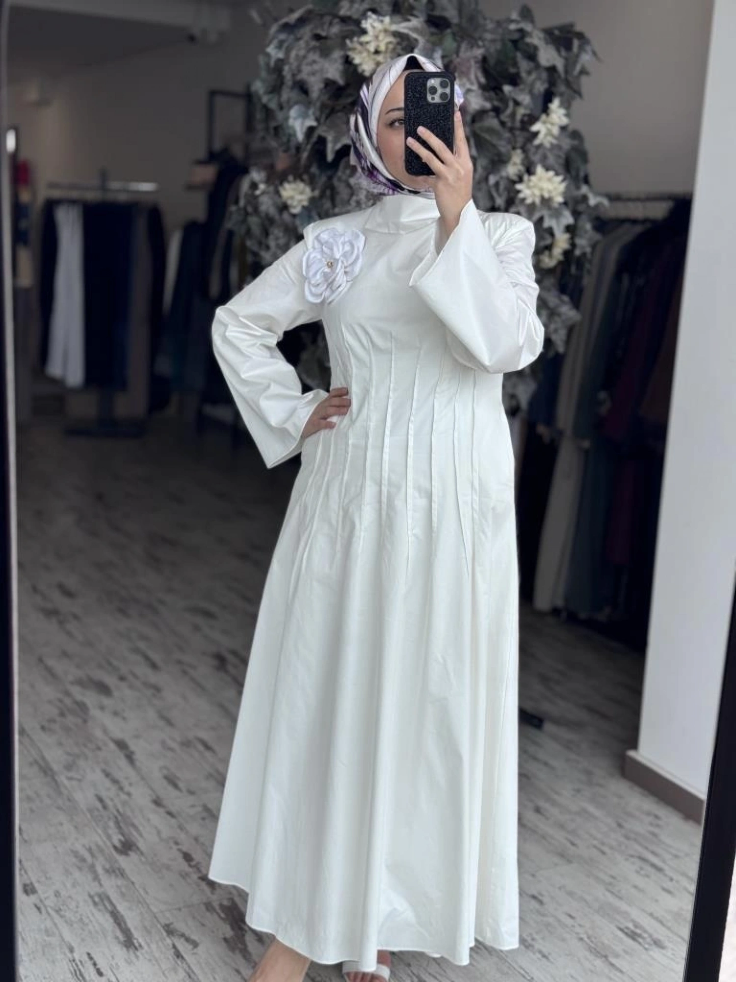 Vuu Önü Arka Pensli Elbise 25SSV4014