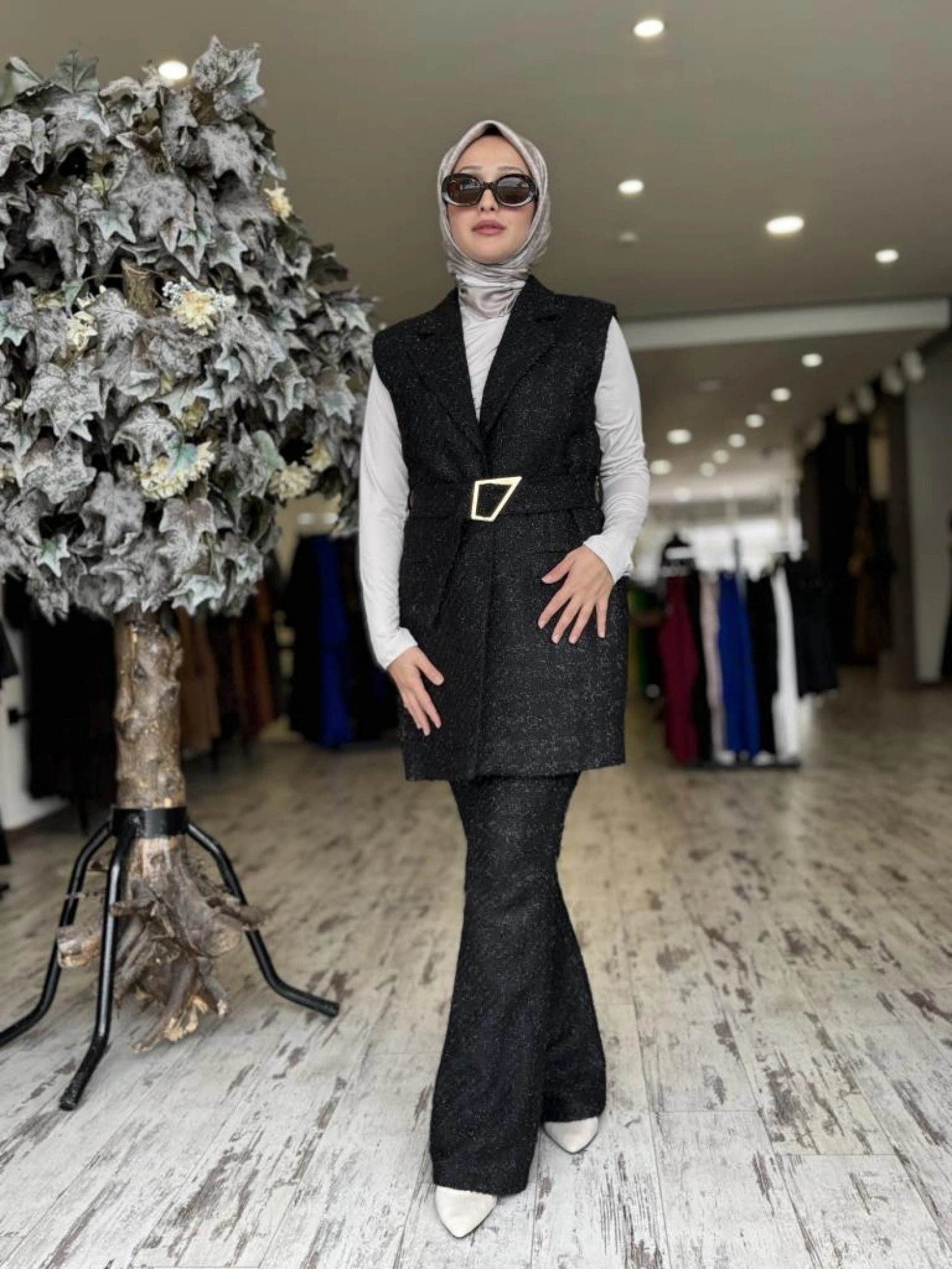 Vuu Tweet Yelek Pantolon Takım 24FW3V033