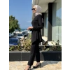 Qupra Omuz Taş Detaylı Tunik Pantolon Abiye Takım QAY62133