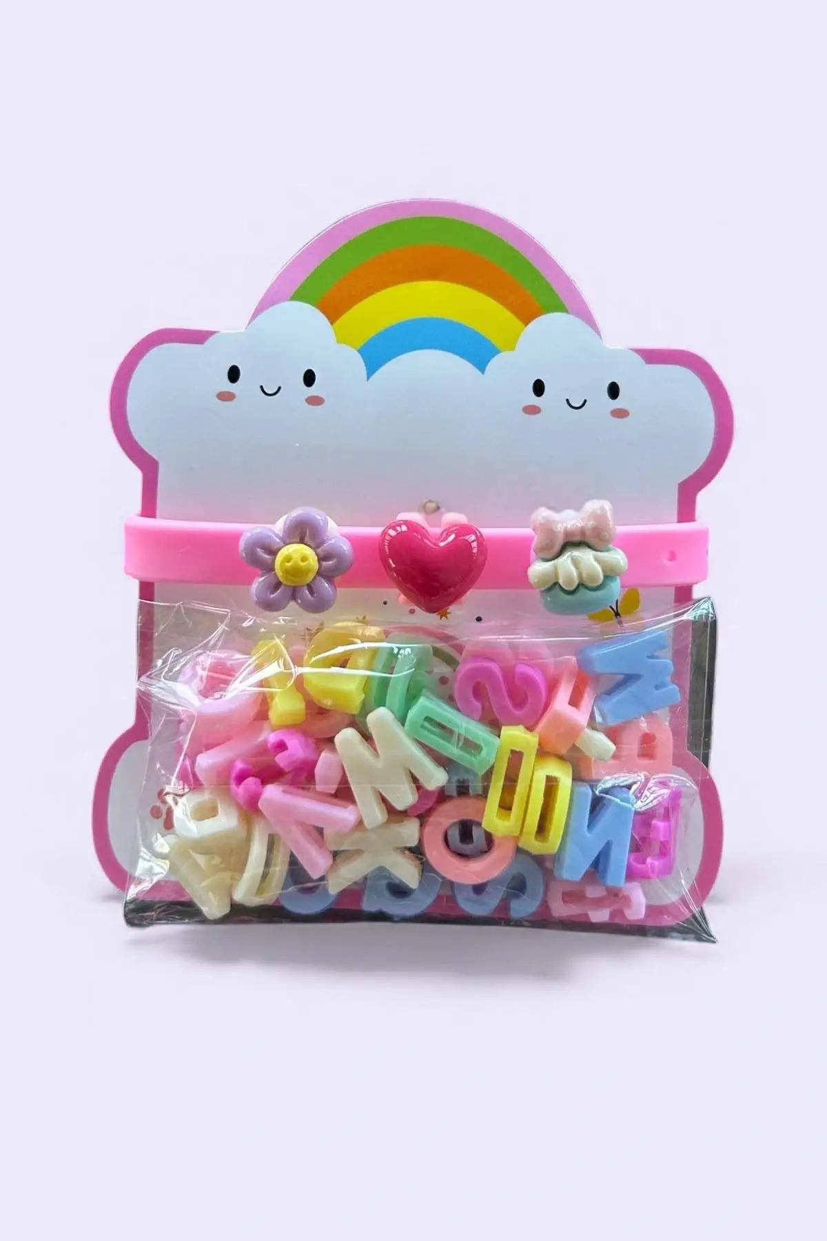 12li Karışık Figürlü Charmlı Çocuk Bileklik Set