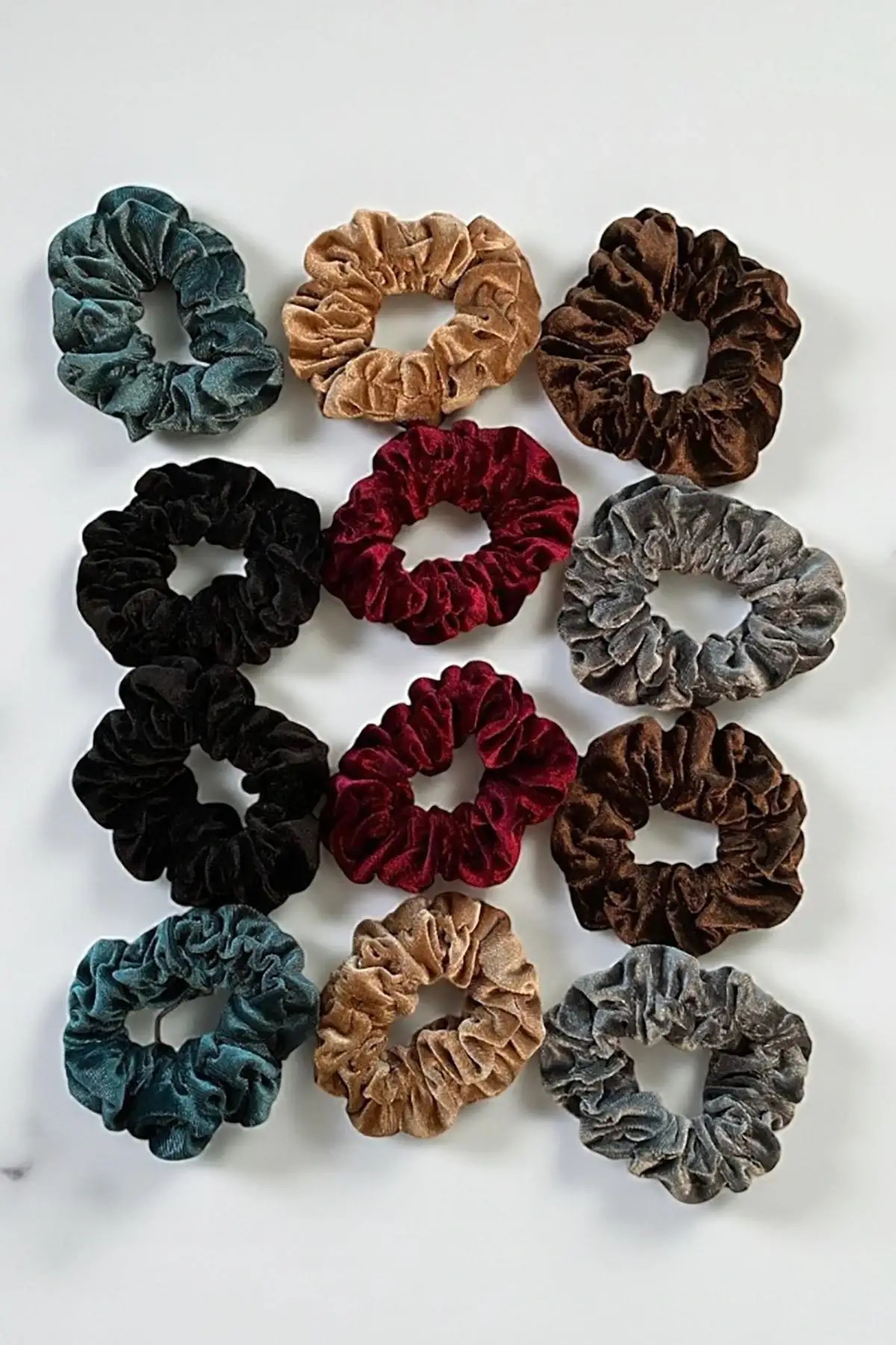 12li Karışık Renk Simit Toka Set