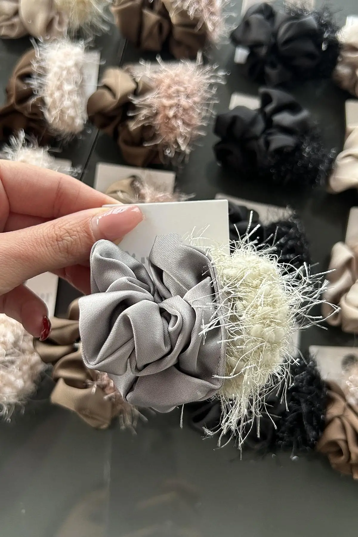 20li Karışık Renk Lastik Toka Set