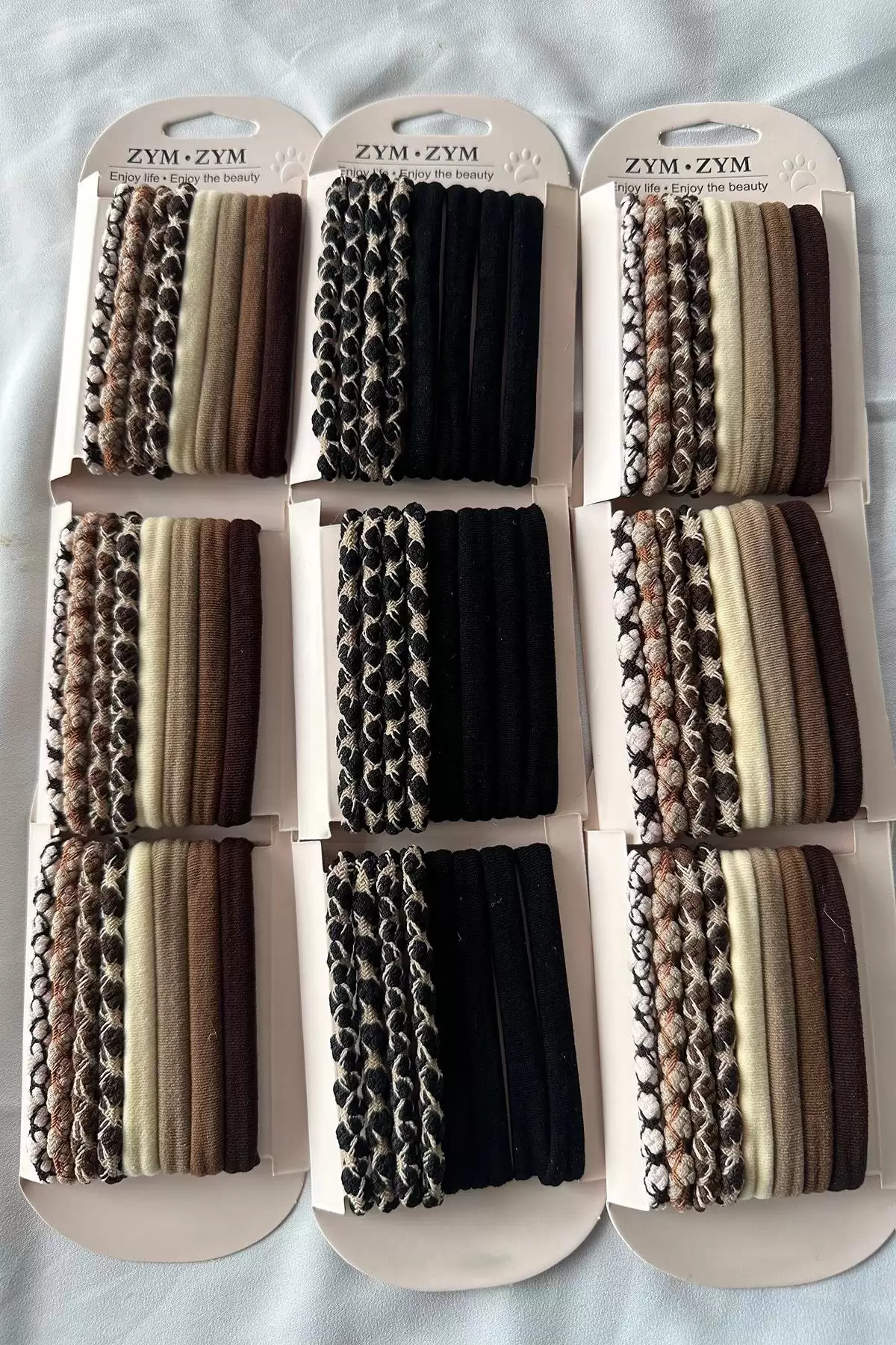 20li Karışık Renk Simit Toka Set