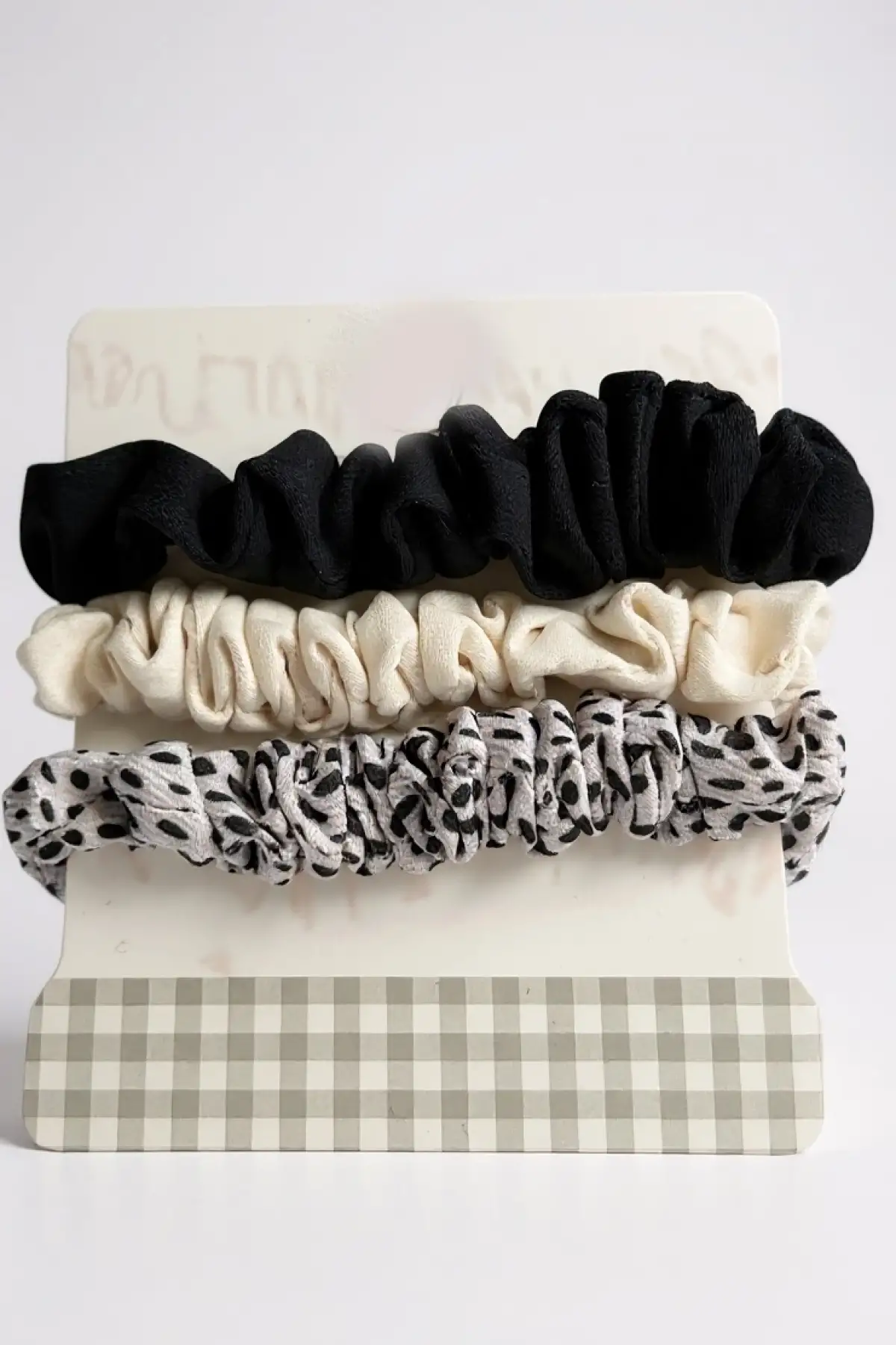 3lü Karışık Renk Lastik Toka Set