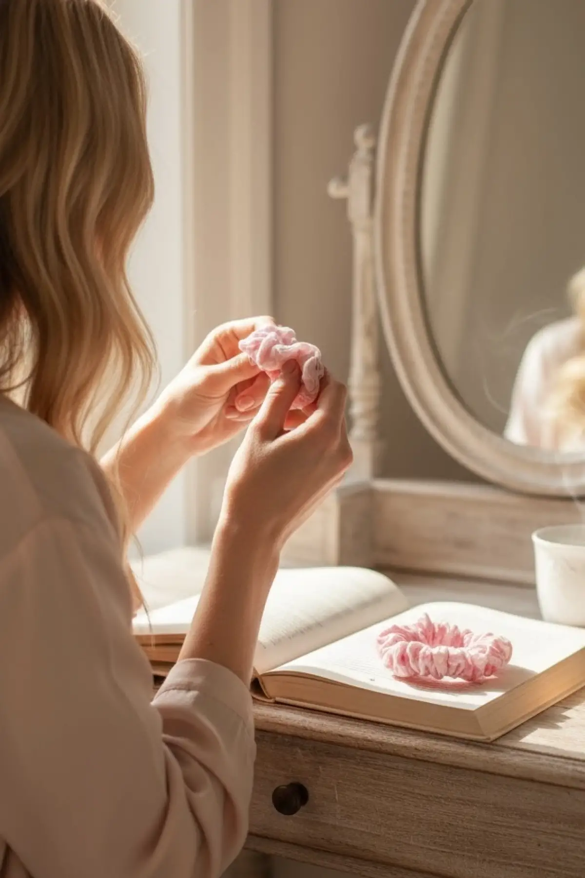 3lü Pembe Renk Simit Toka Set