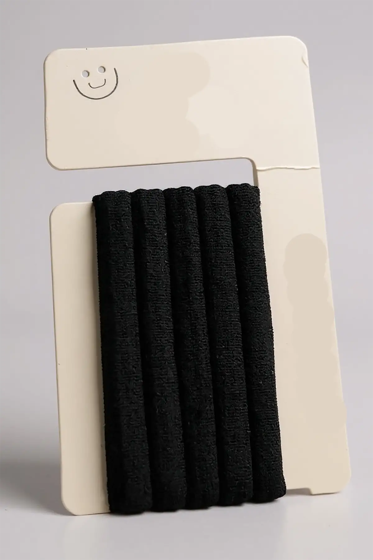 5li Siyah Renk Lastik Toka