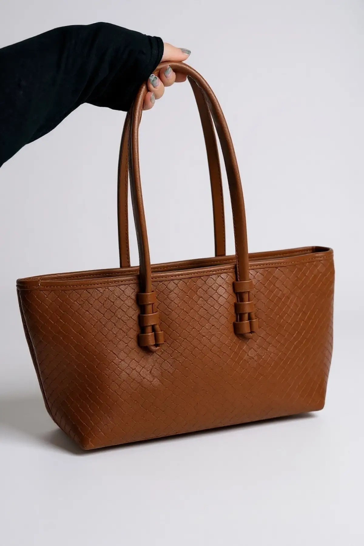 Açık Kahve Renk Kadın Deri Çanta