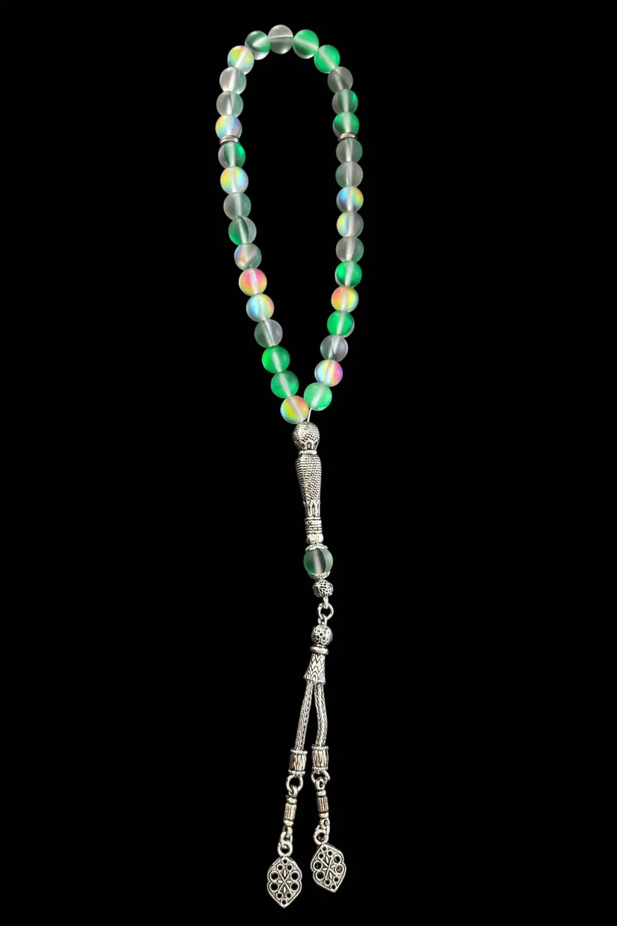 Ahşap Kutulu Termal Taşı Tesbih