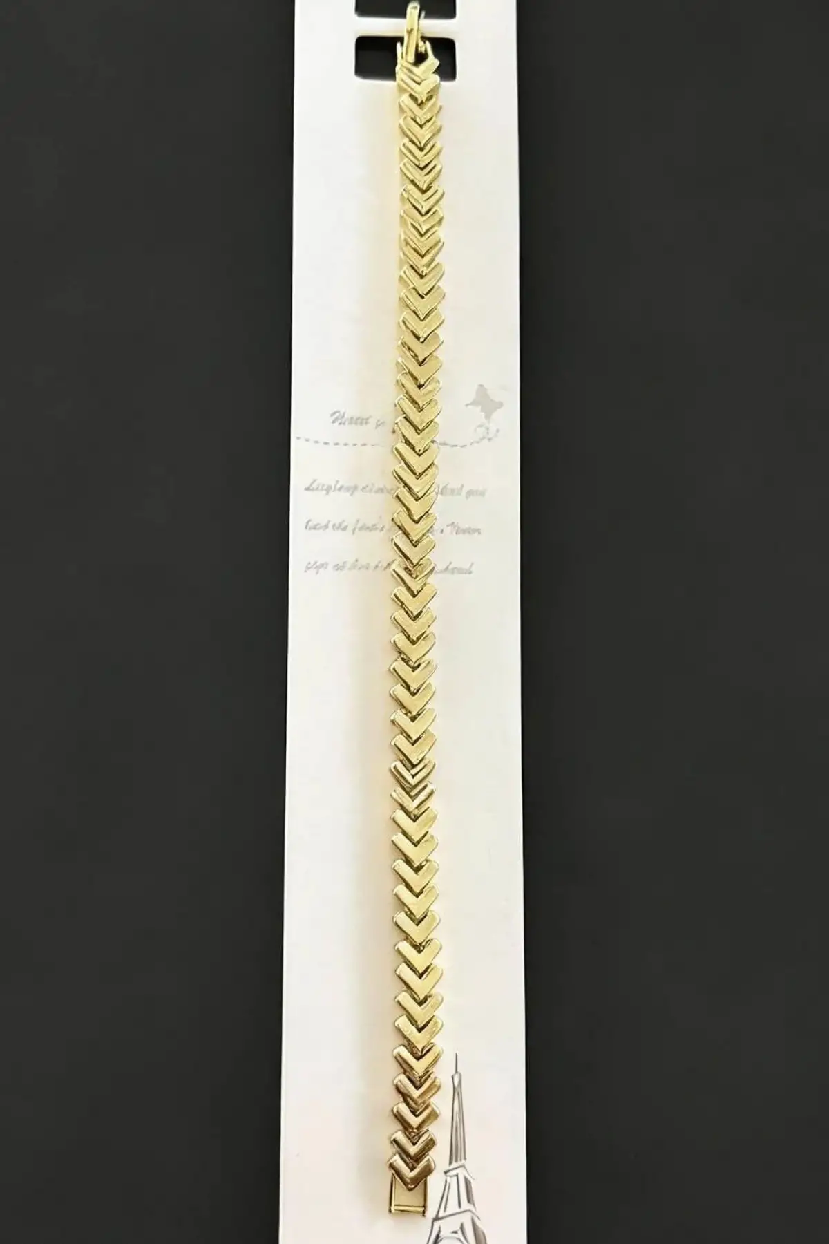 Altın Renk 14K Altın Kaplama VİP Bileklik