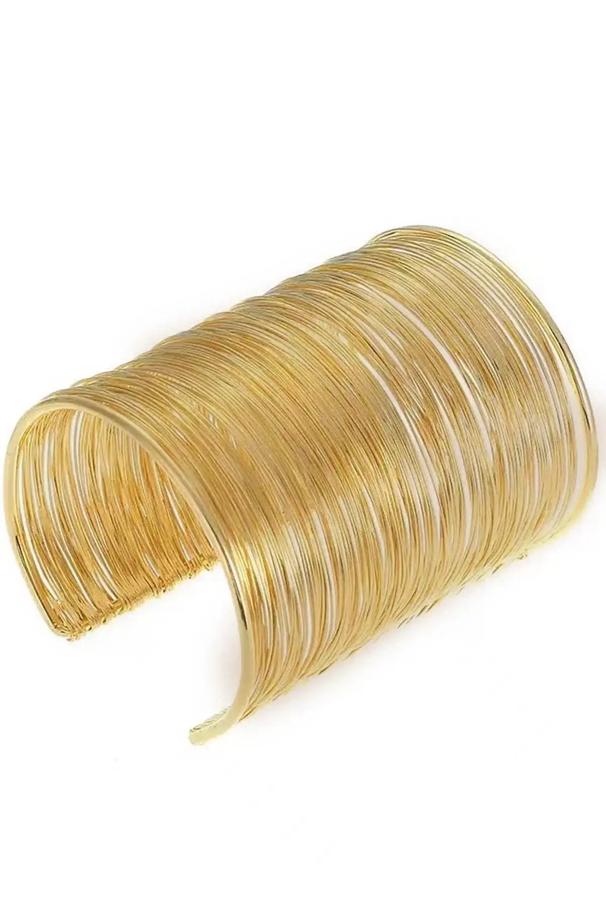 Altın Renk Metal Kelepçe Bileklik