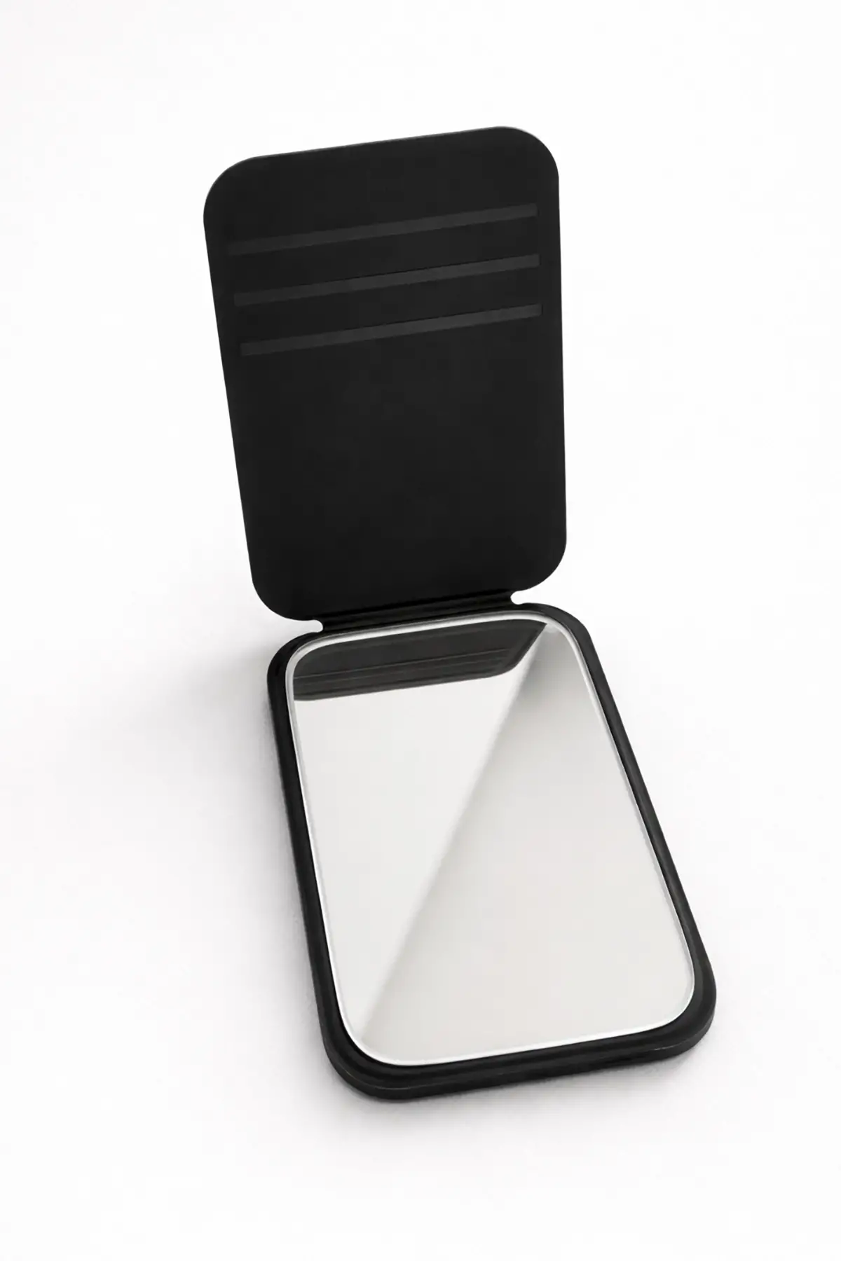 Beyaz Renk Ayıcık Figürlü Cep Aynası