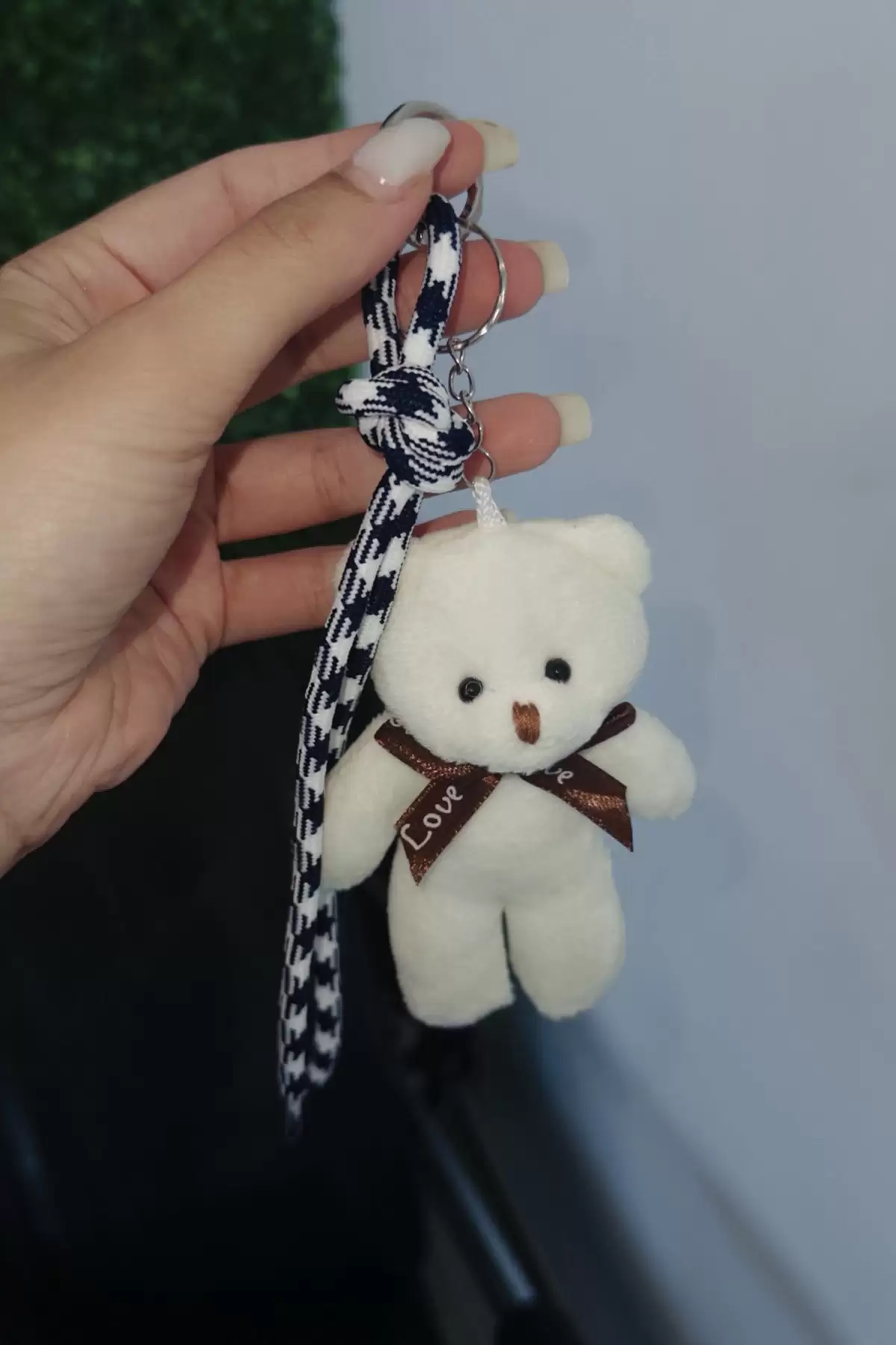Beyaz Renk Ayıcık Figürlü Karışık Renk Kiraz Figürlü