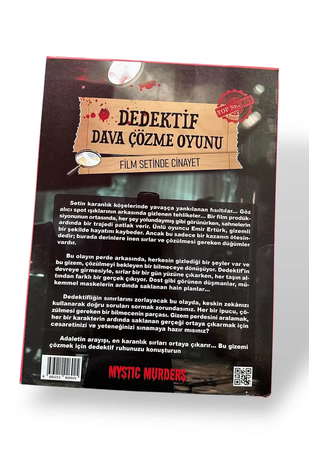 Dedektiflik Cinayet Çözme Oyunu - Film Setinde Cinayet