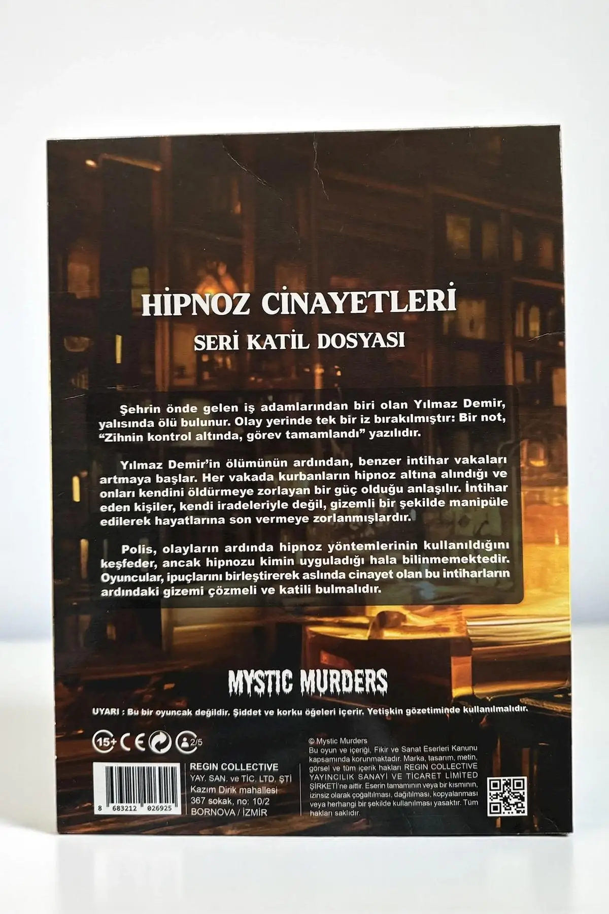 Dedektiflik Cinayet Çözme Oyunu - Hipnoz Cinayeti