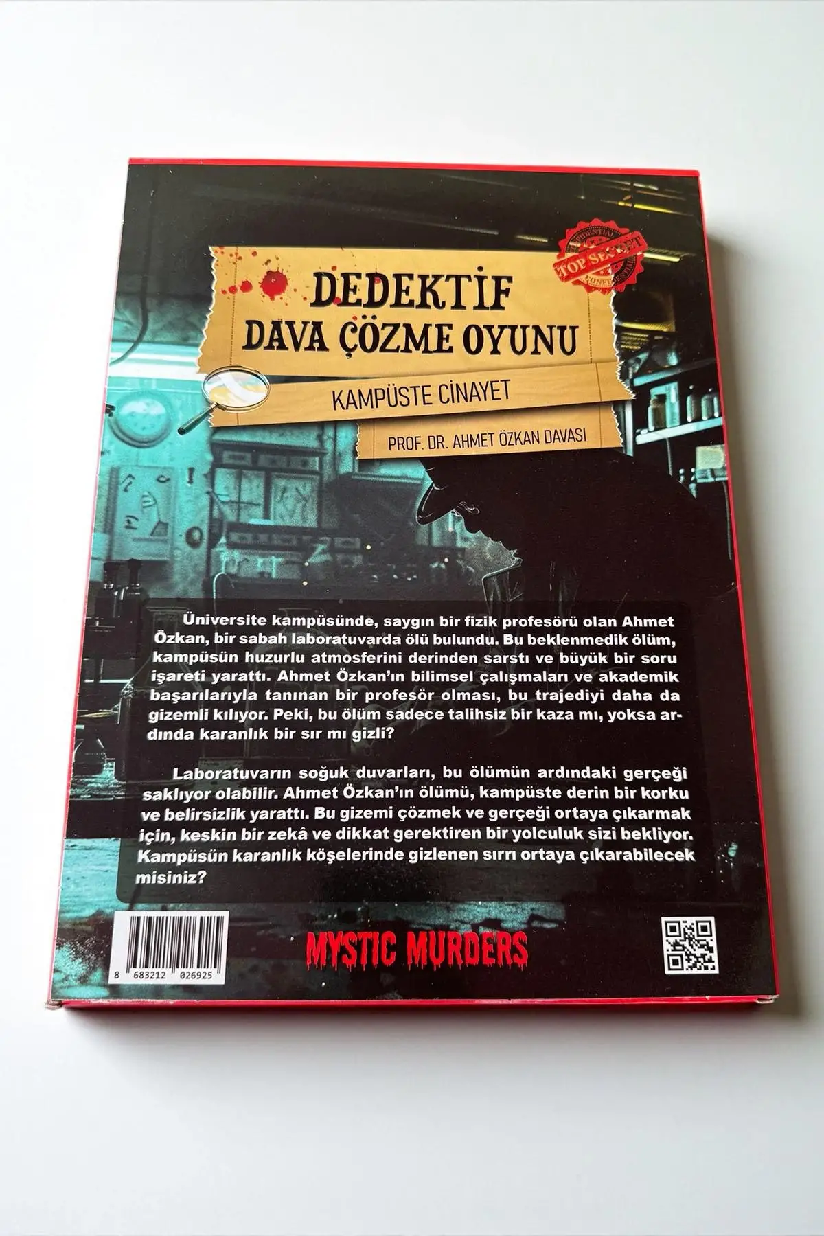 Dedektiflik Cinayet Çözme Oyunu - Kampüste Cinayet