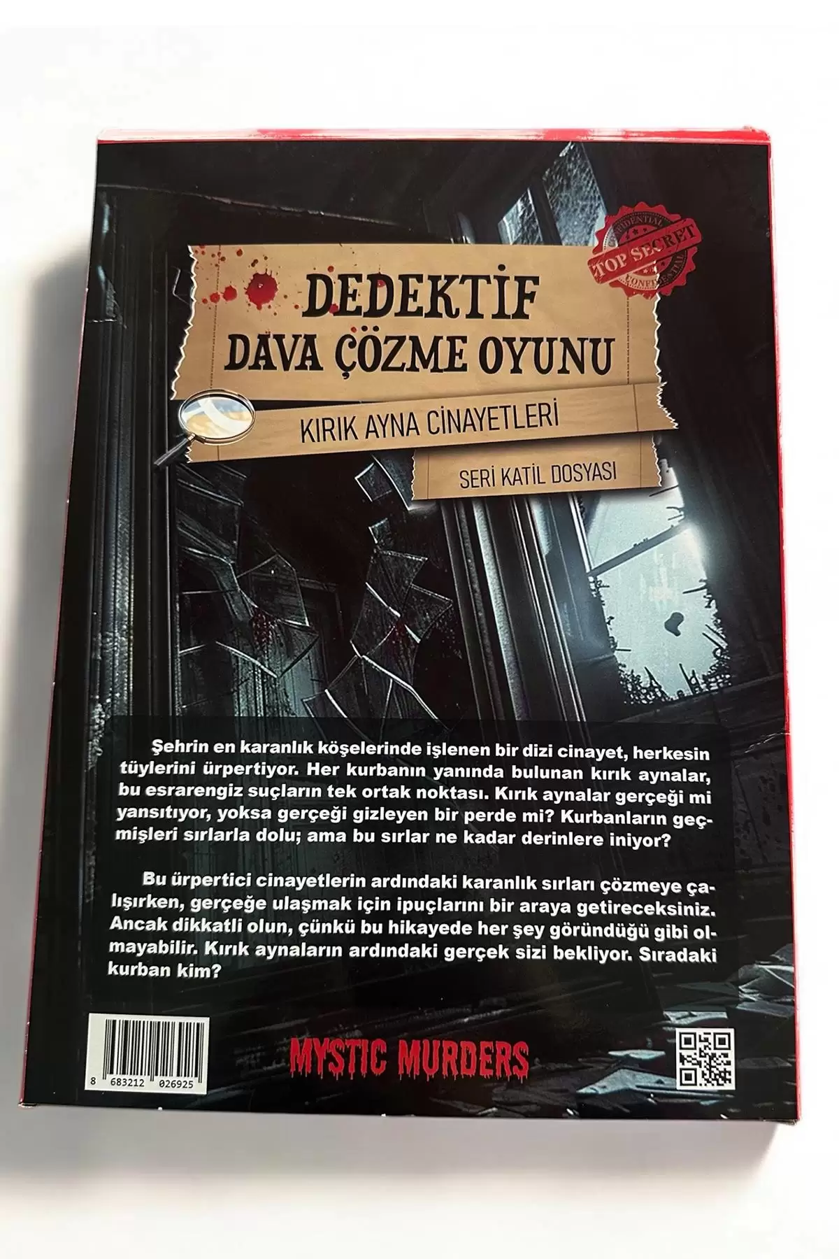 Dedektiflik Cinayet Çözme Oyunu -Kırık Ayna Cinayetleri