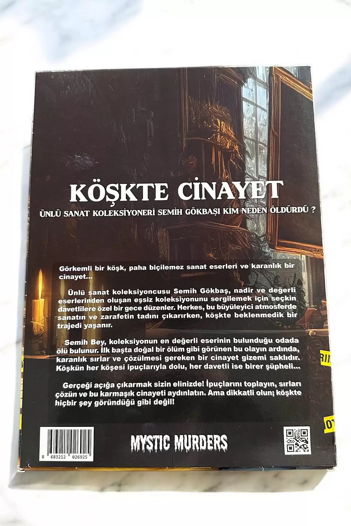 Dedektiflik Cinayet Çözme Oyunu -Köşkte Cinayetler