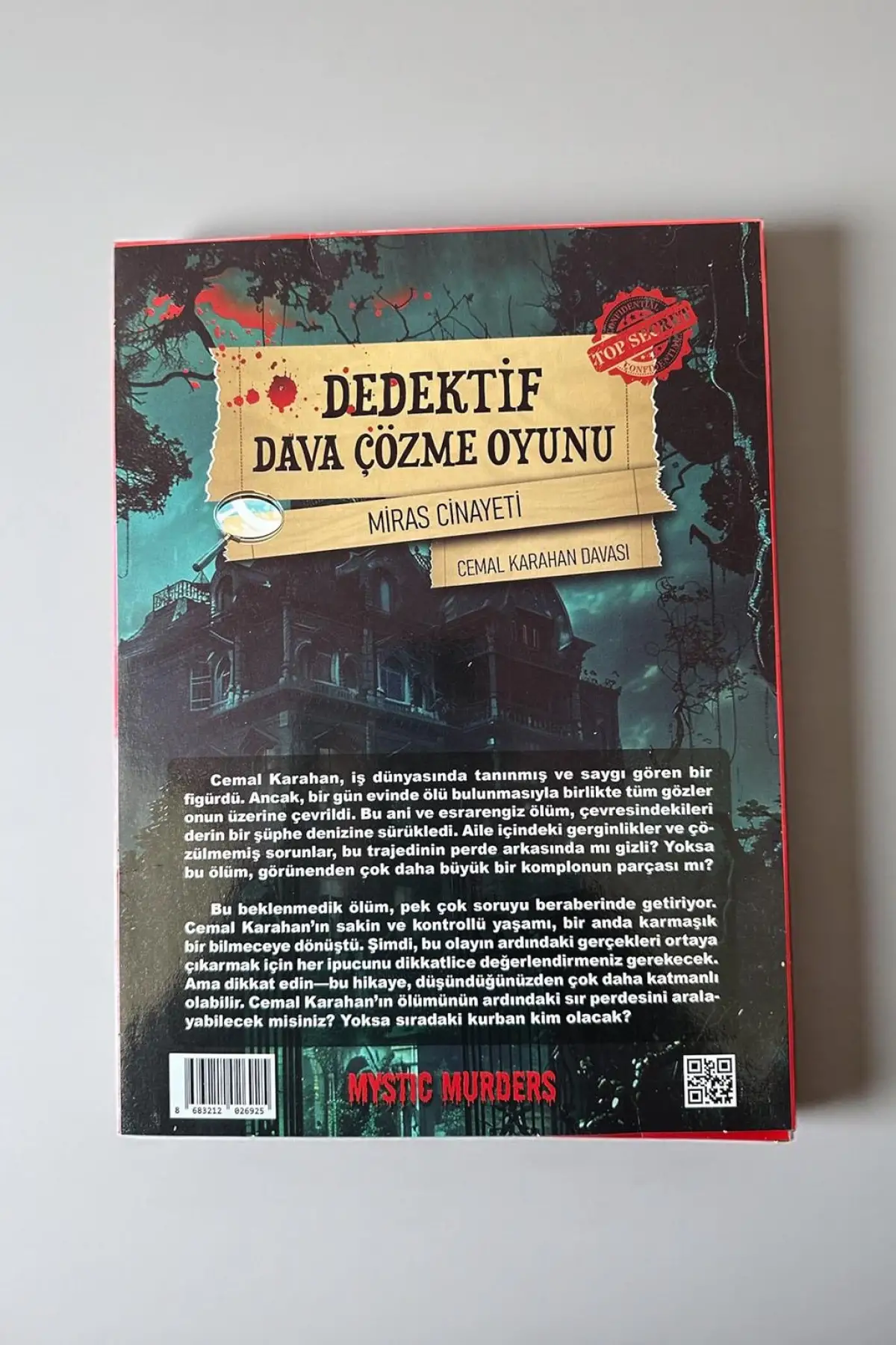 Dedektiflik Cinayet Çözme Oyunu - Miras Cinayeti
