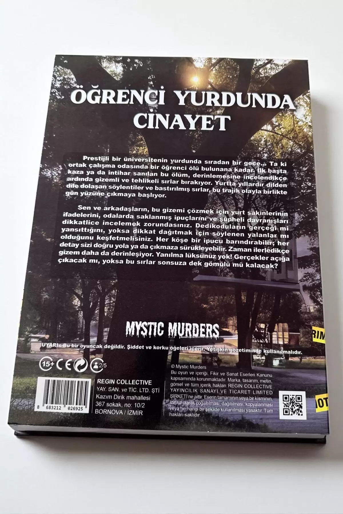Dedektiflik Cinayet Çözme Oyunu - Öğrenci Yurdunda Cinayet