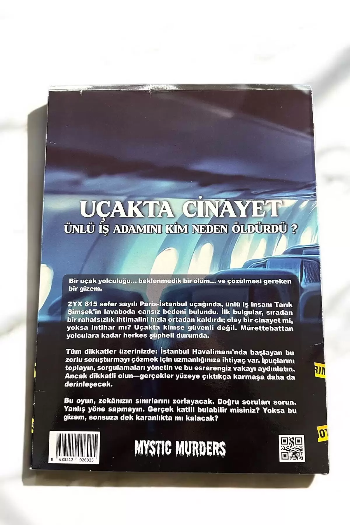 Dedektiflik Cinayet Çözme Oyunu -Uçakta Cinayetler