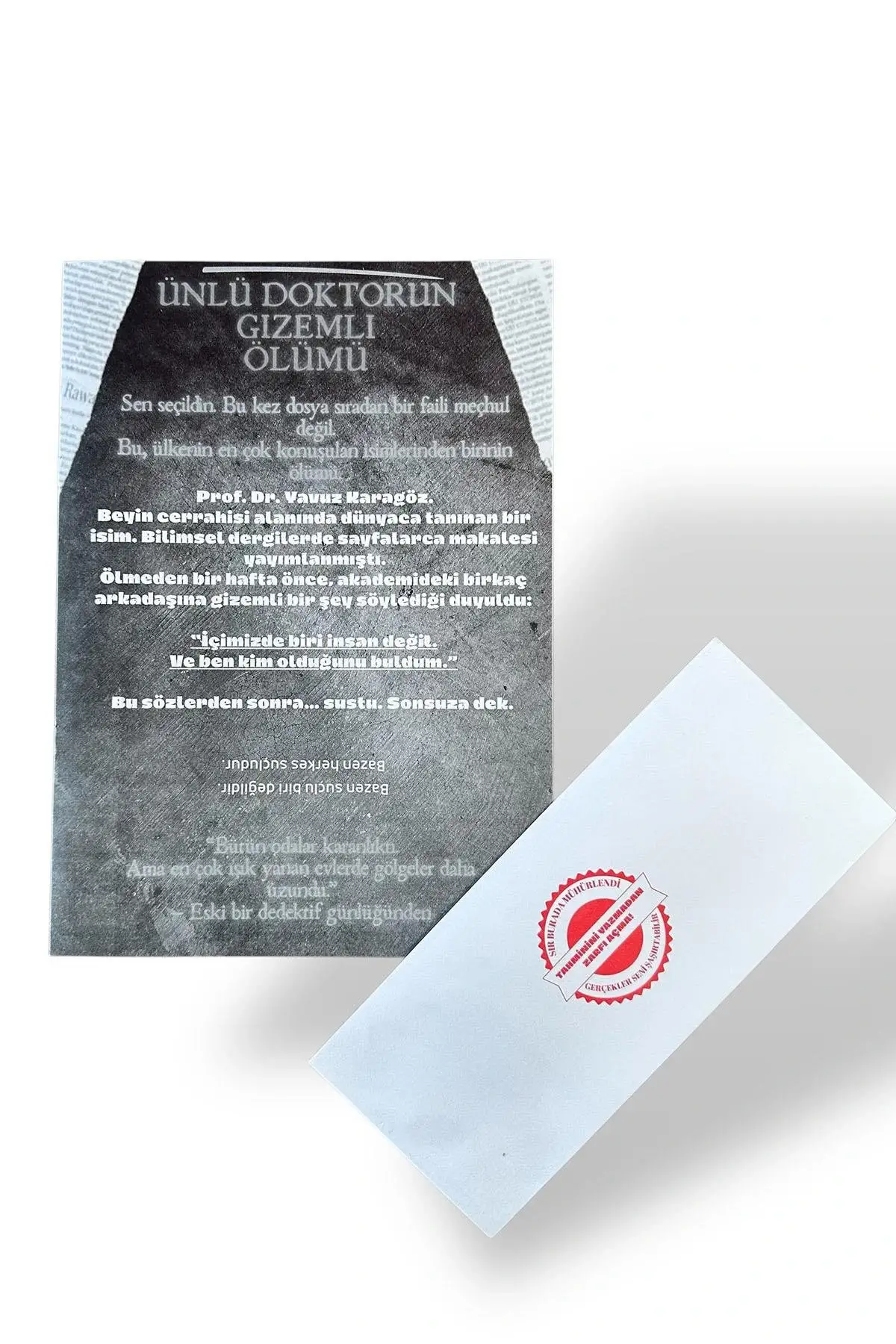 Dedektiflik Cinayet Çözme Oyunu -Ünlü Doktorun Gizemli Ölümü