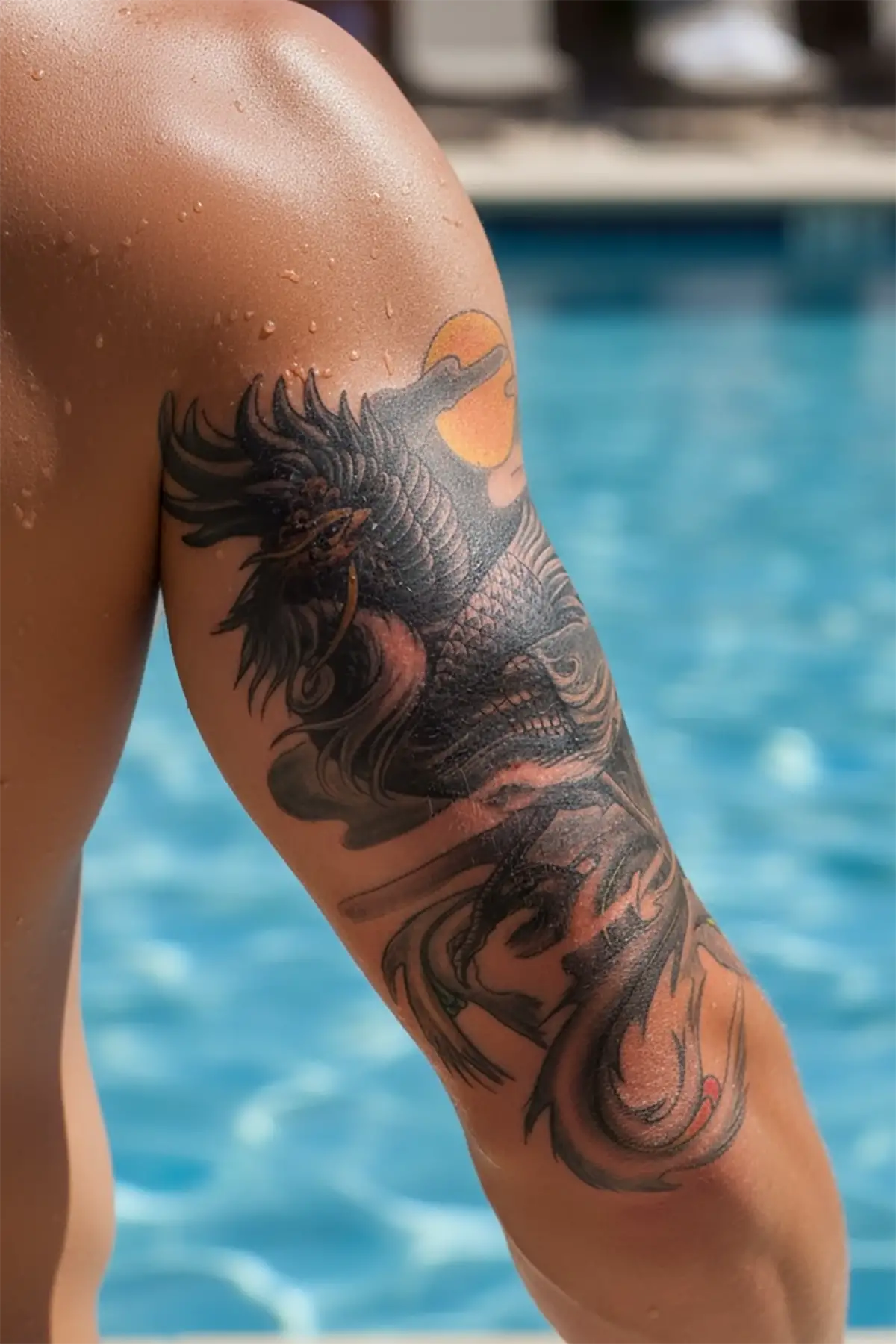 Geçici Anka Kuşu Dövme Tattoo