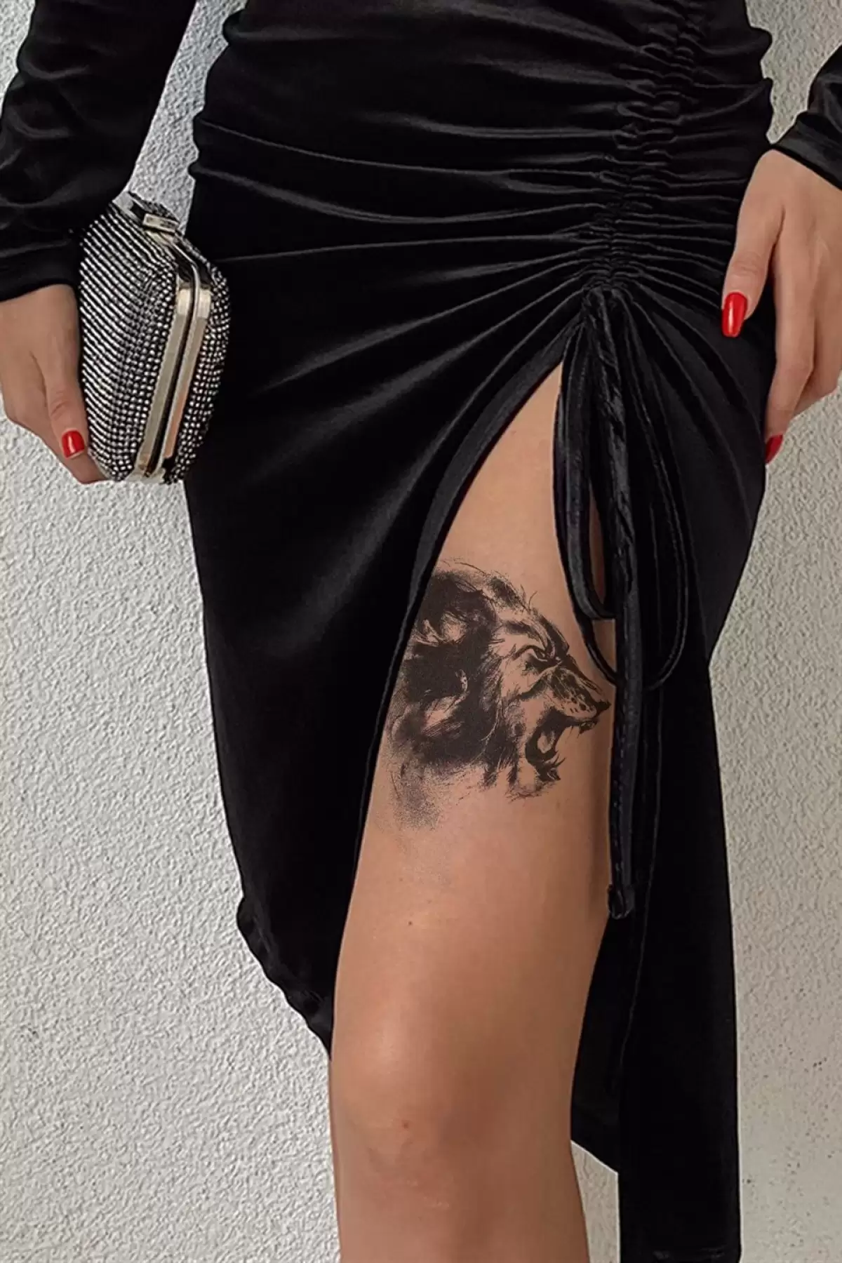 Geçici Aslan Dövme Tattoo