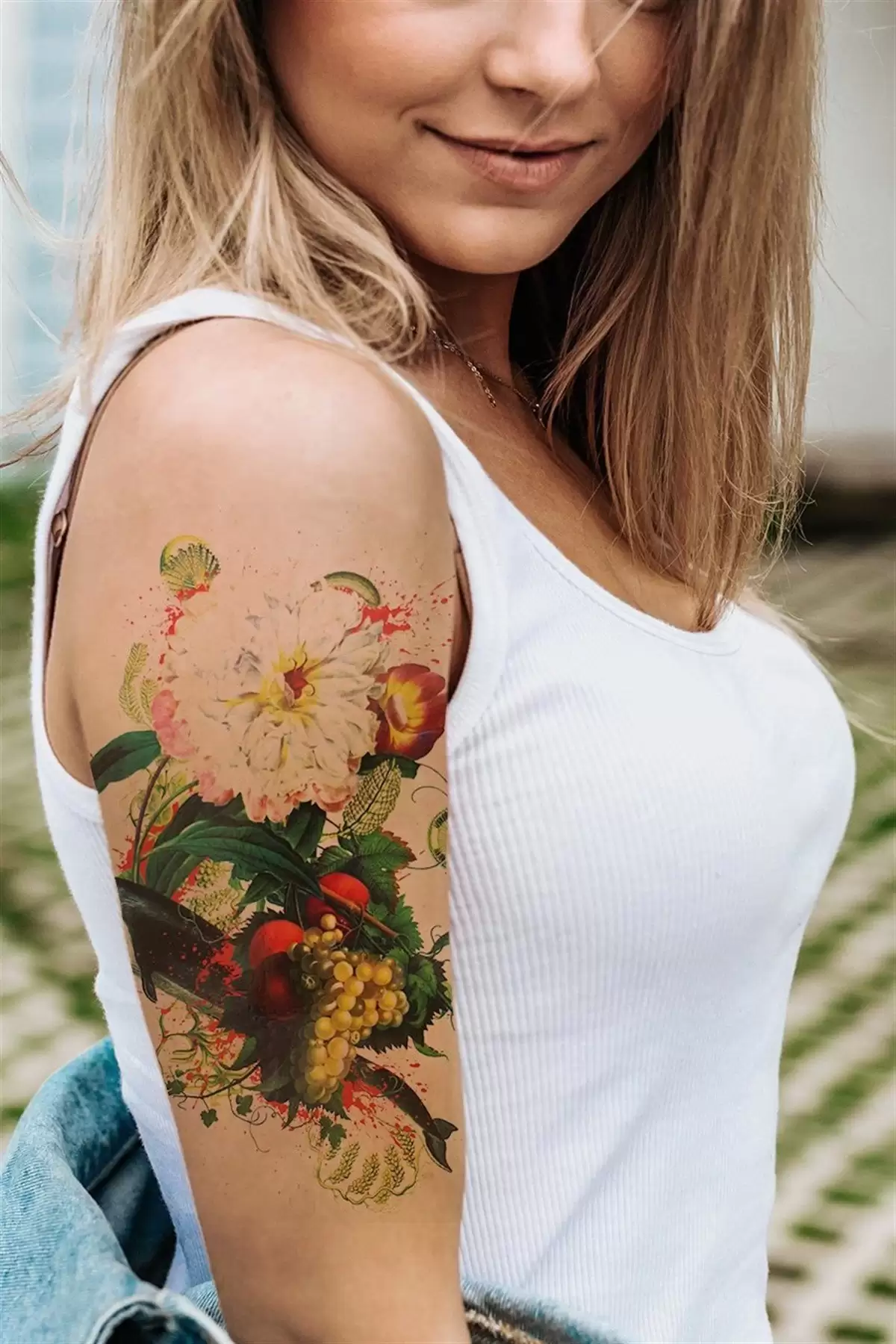 Geçici Çiçek Dövme Tattoo