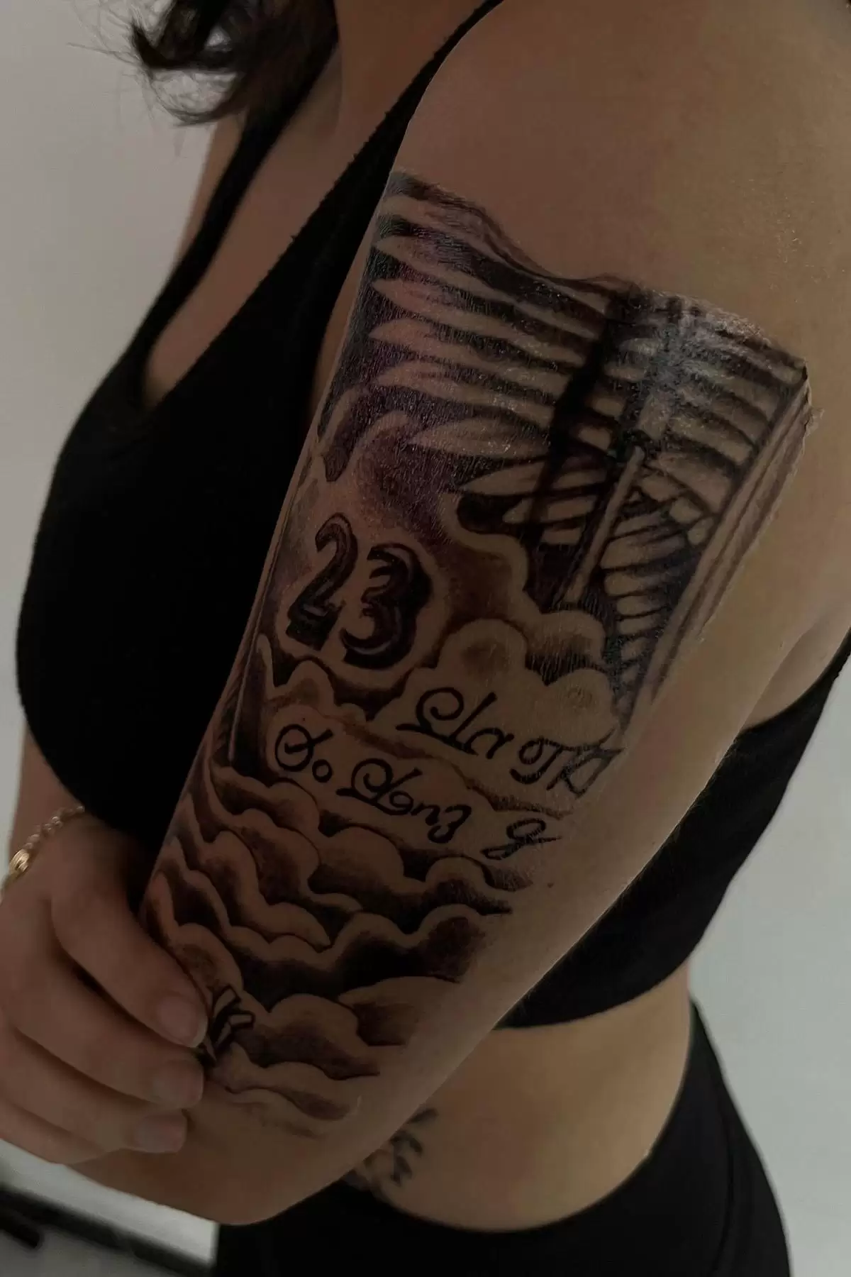 Geçici Dalga Figürlü Dövme Tattoo