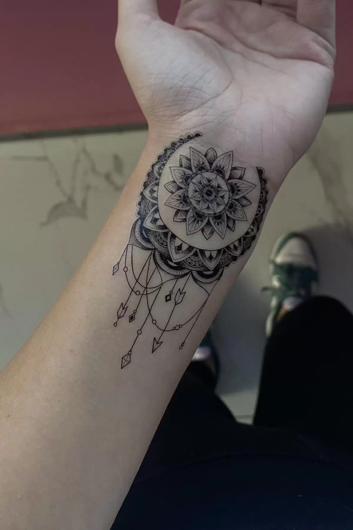 Geçici Düş Kapanı Figürlü Dövme Tattoo