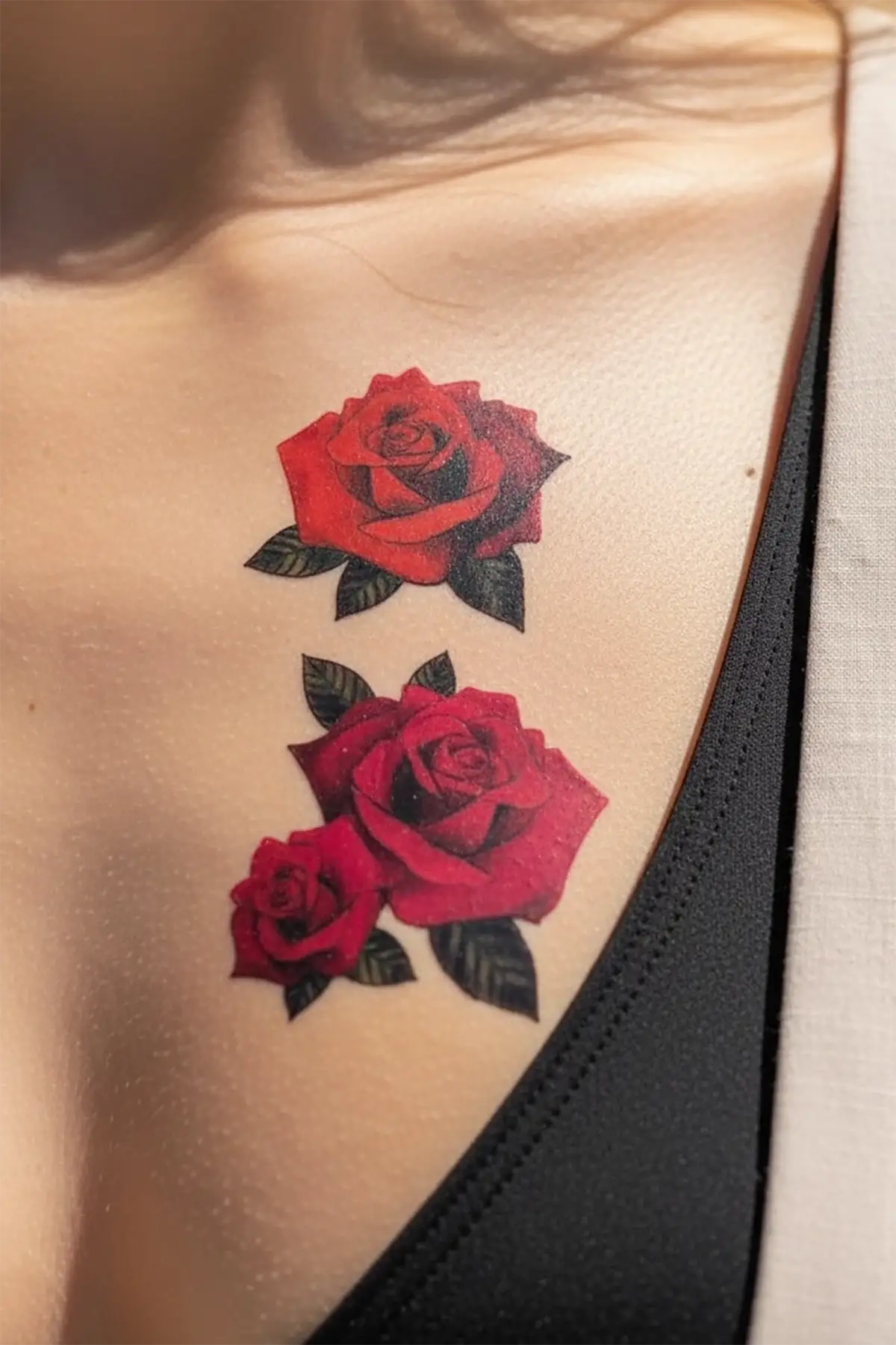 Geçici Gül Mini Dövme Tattoo