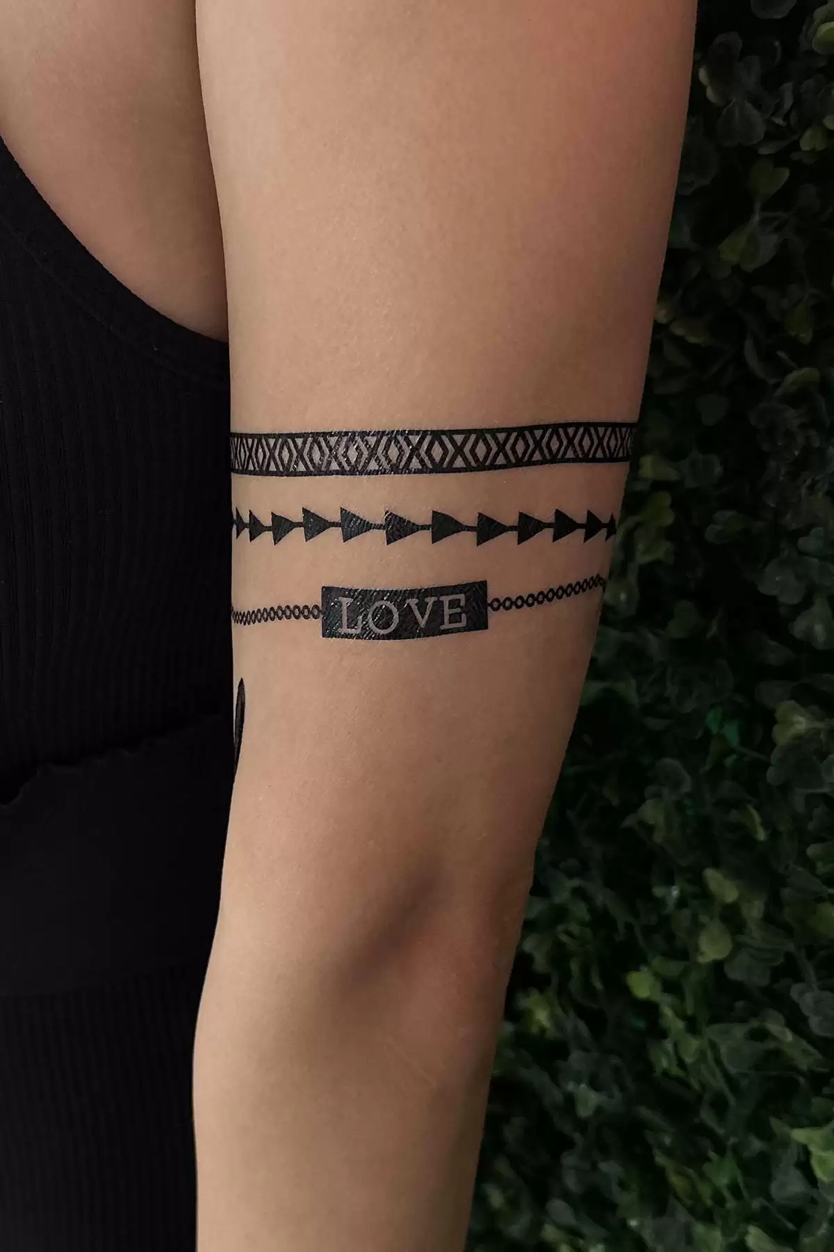 Geçici Karışık Figür Dövme Tattoo