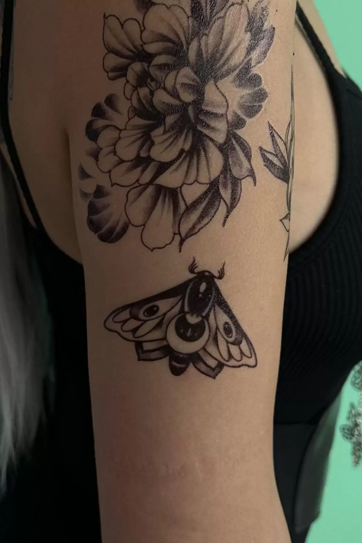 Geçici Karışık Figür Dövme Tattoo