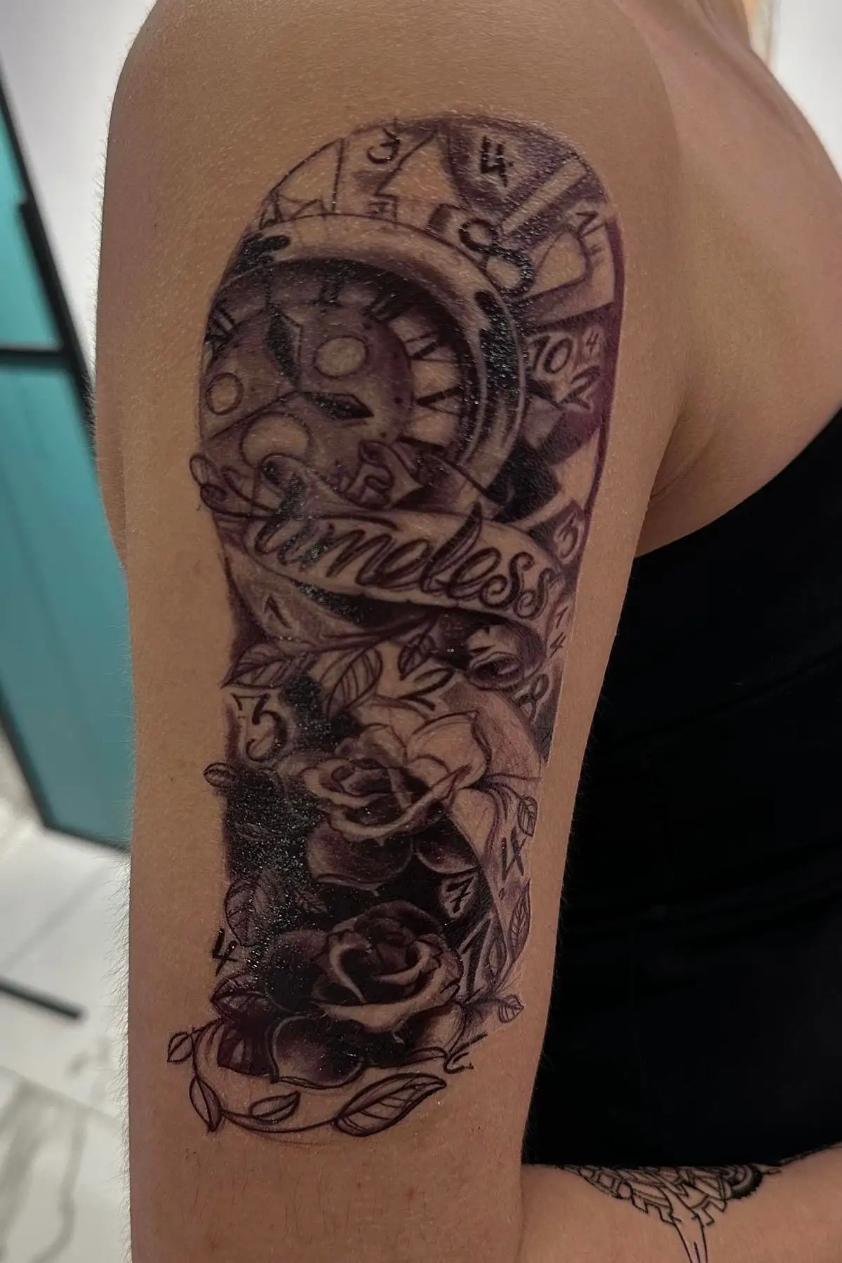 Geçici Karışık Figürlü Dövme Tattoo