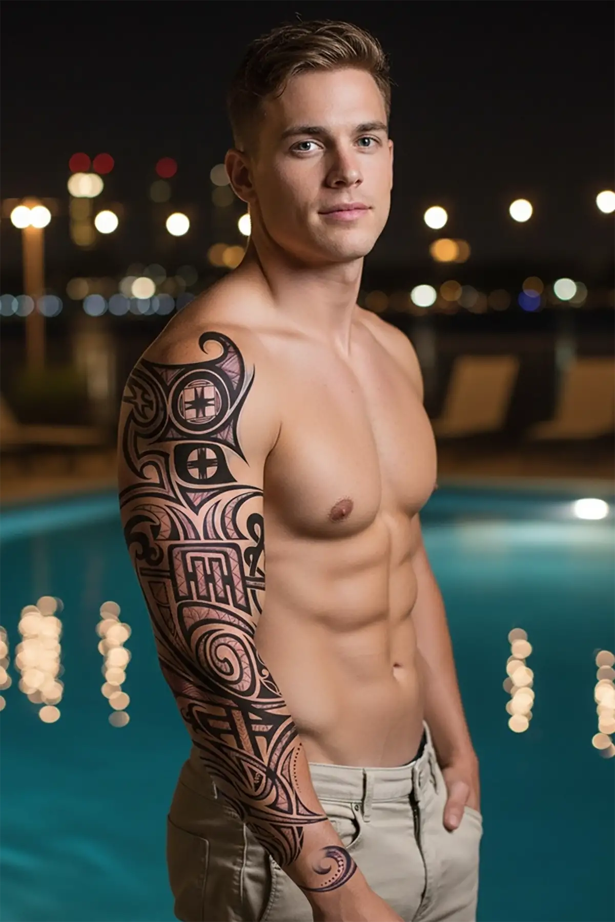 Geçici Kol Dövme Tattoo