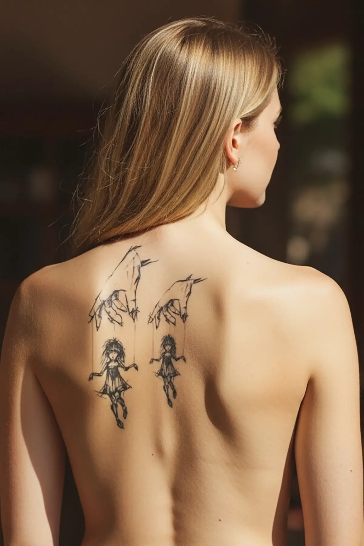 Geçici Kukla Dövme Tattoo