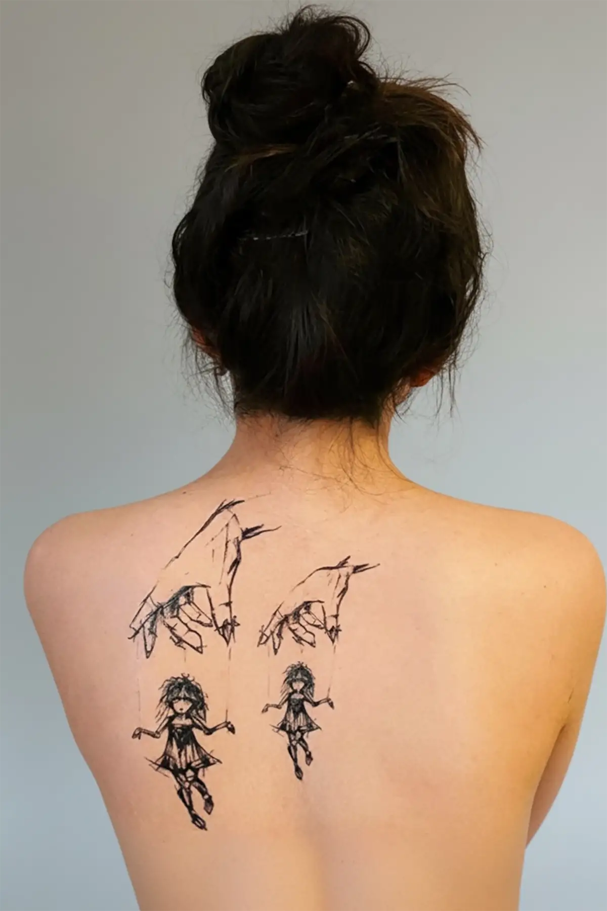 Geçici Kukla Dövme Tattoo