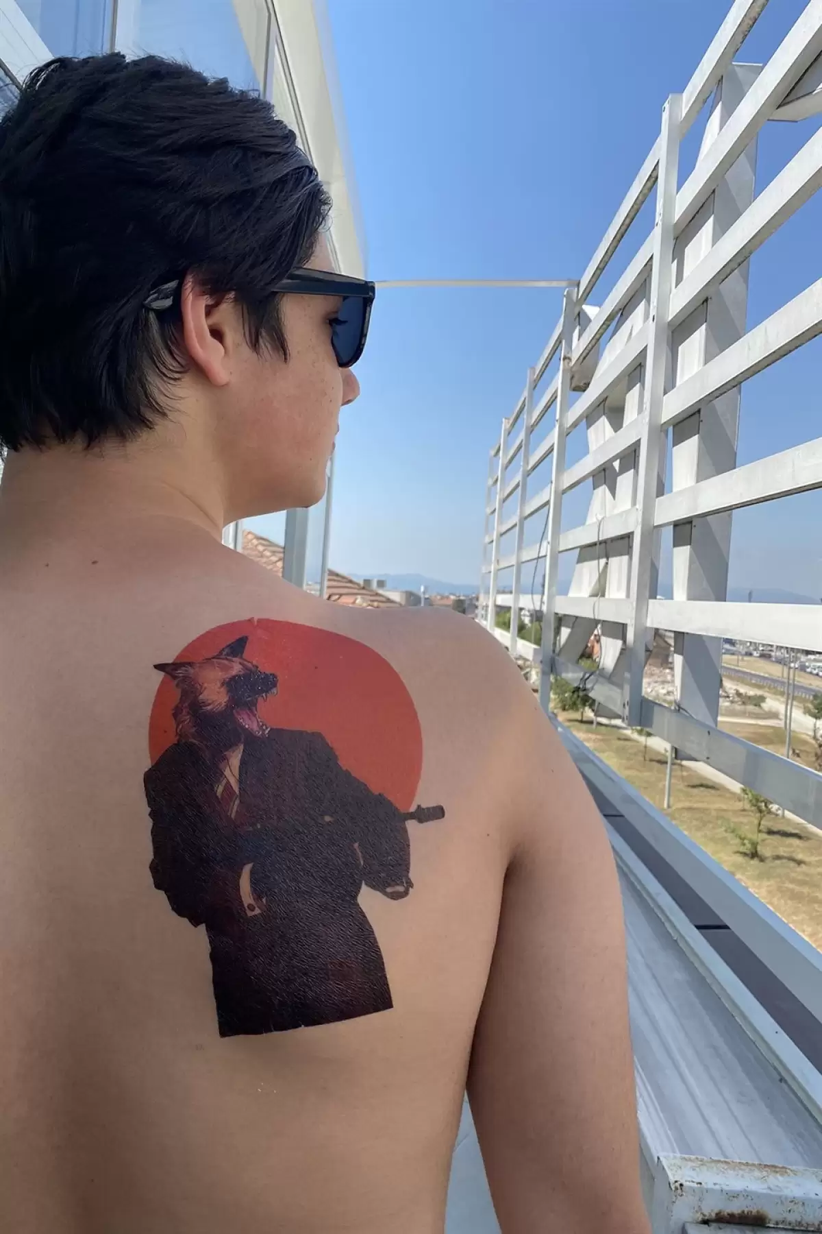 Geçici Kurt Dövme Tattoo