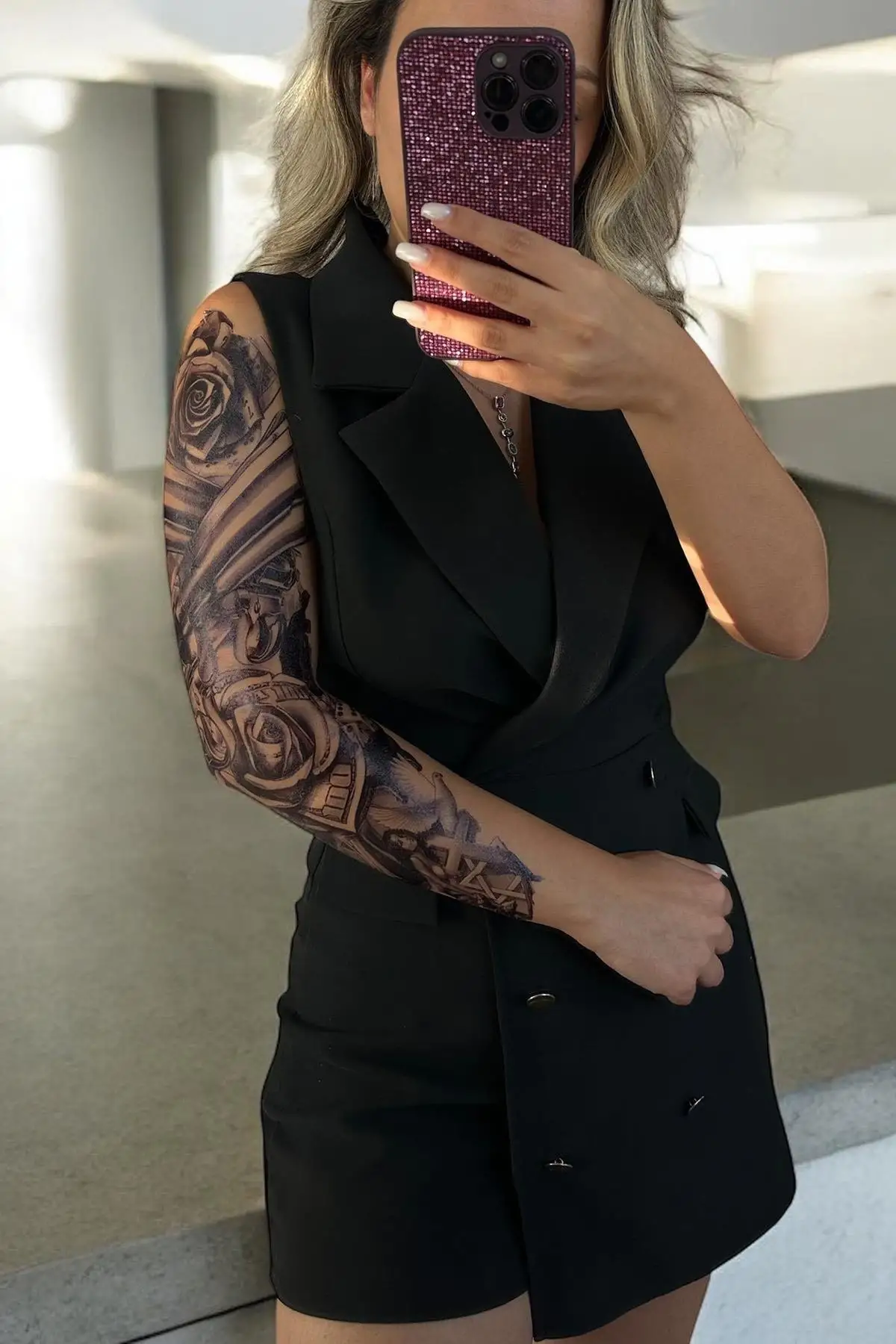 Geçici Silah Kol Dövme Tattoo