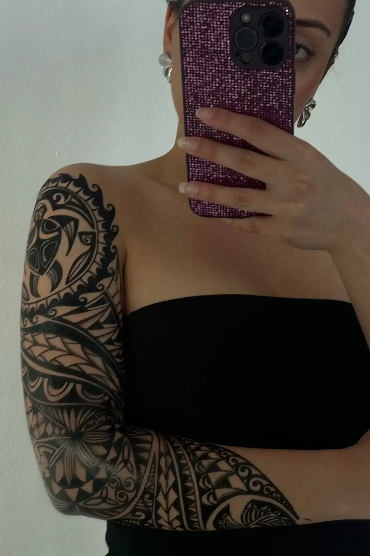 Geçici Tribal Figürlü Dövme Tattoo