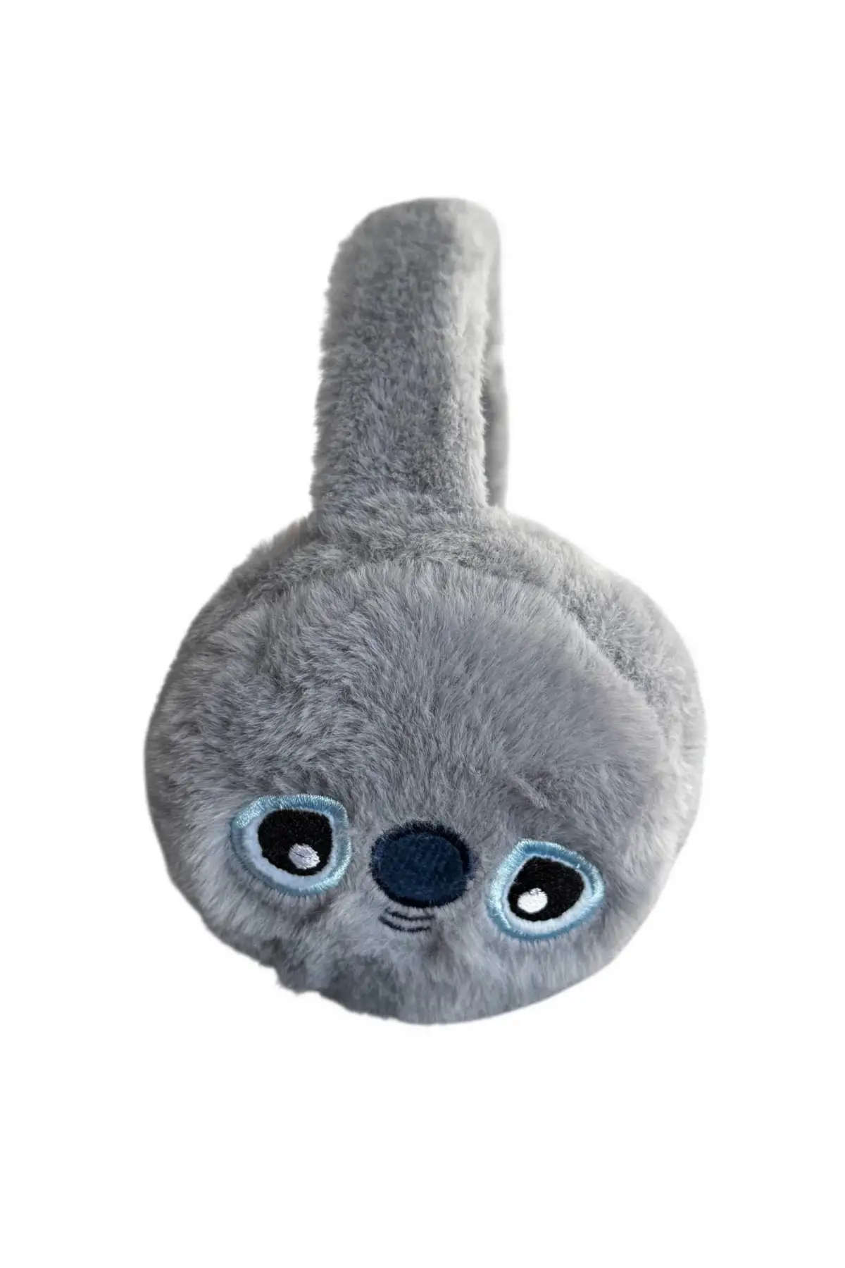 Gri Renk Koala Figürlü Peluş Erkek Çocuk Kulaklık