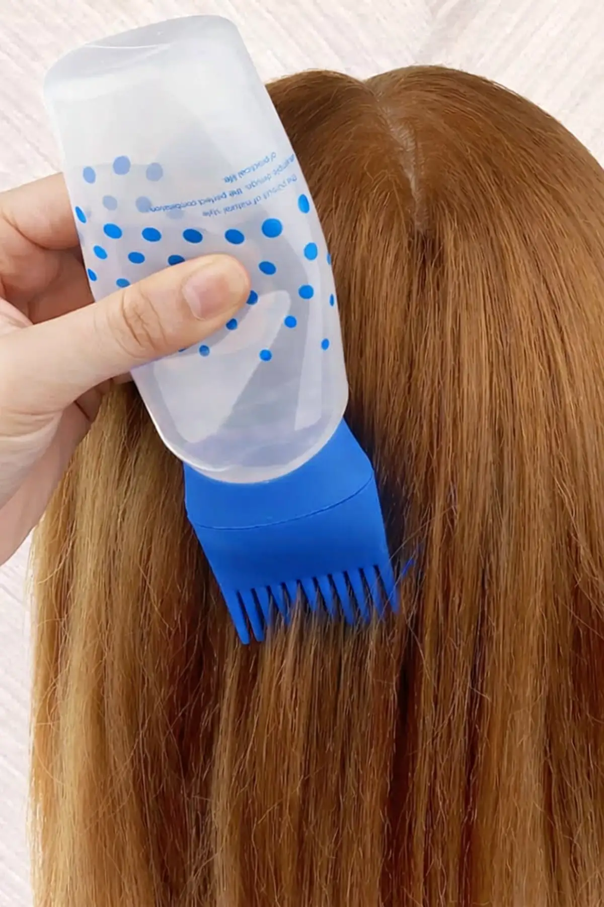 Hazneli Saç Boyama Aparatı-Taraklı Saç Bakımı Krem - Saç Yağı Uygulama Aparatı