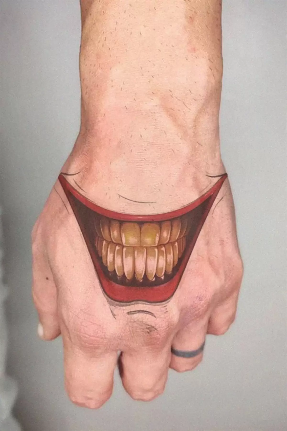 Joker Smile Geçici Dövme Tattoo