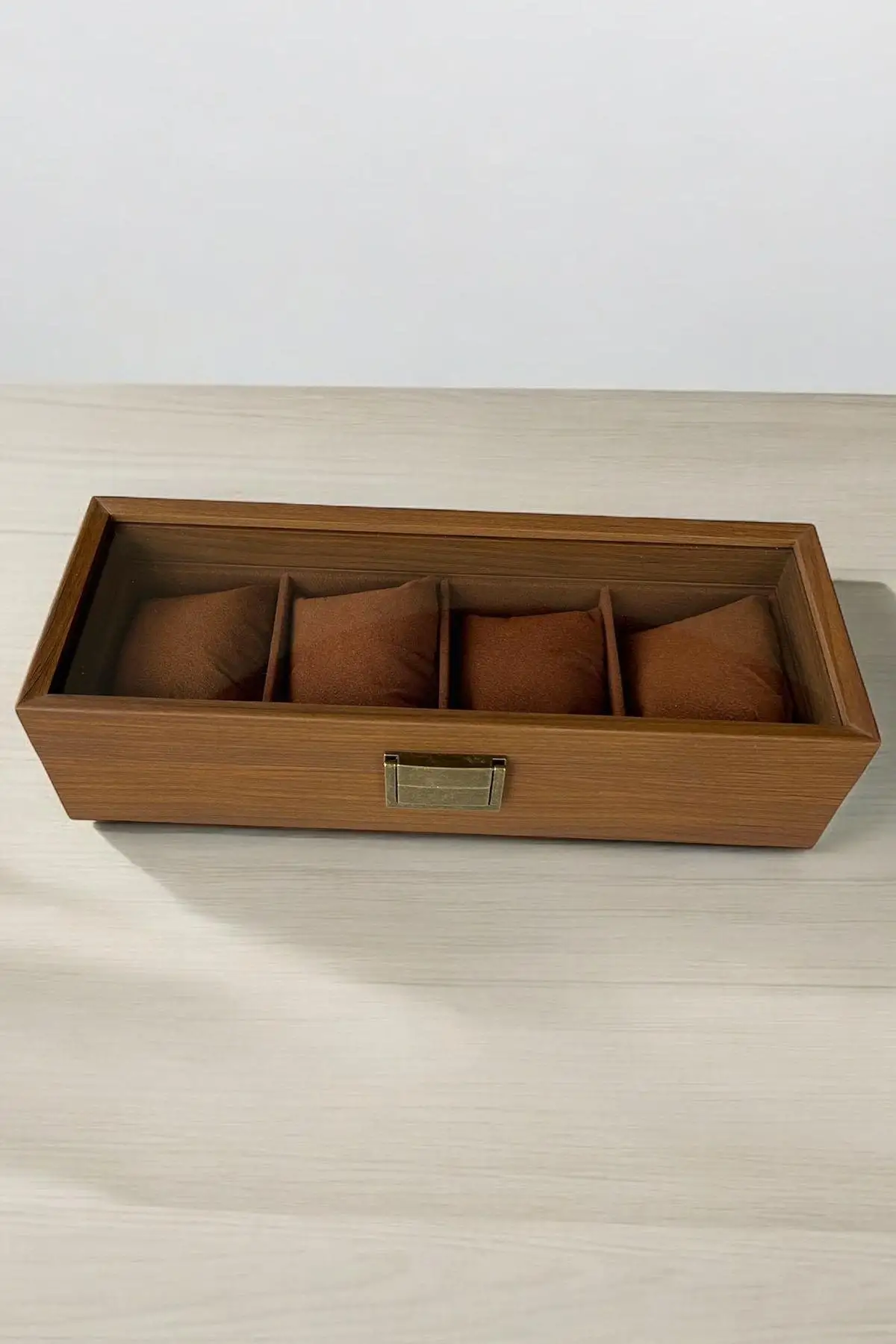 Kahve Renk Takı/Saat Organizeri