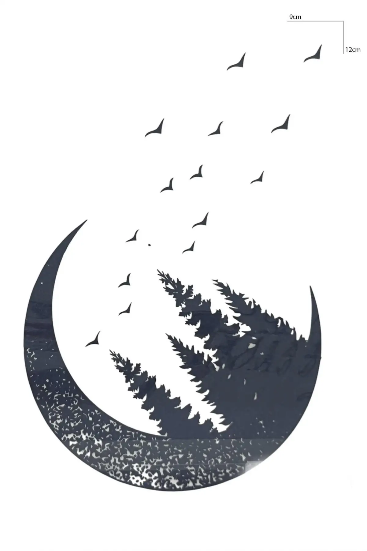 Karışık Figürlü 12 Saat Sonra Kararan Geçici Mini Dövme Tattoo