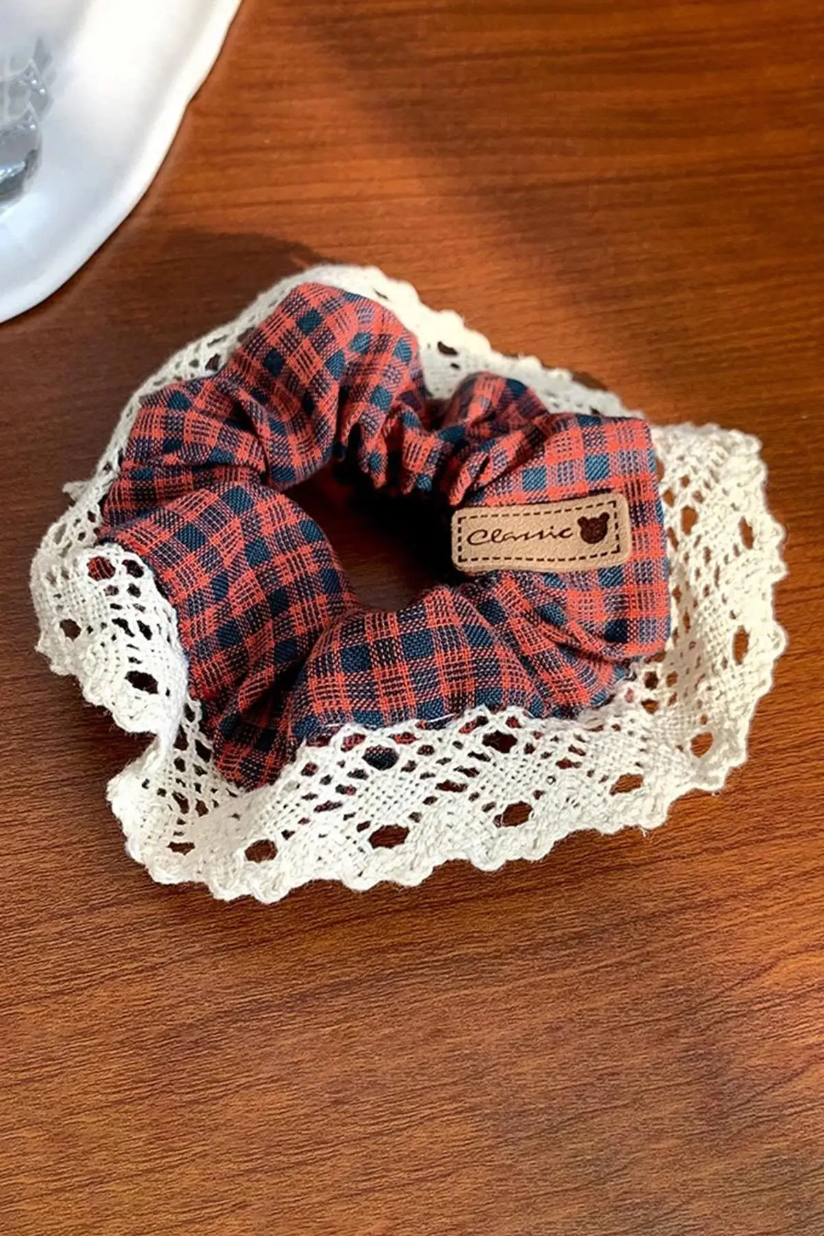 Karışık Renk Ekose Simit Toka