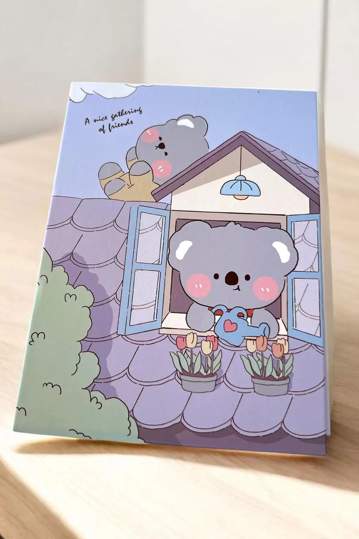 Karışık Renk Koala Figürlü Masa Aynası