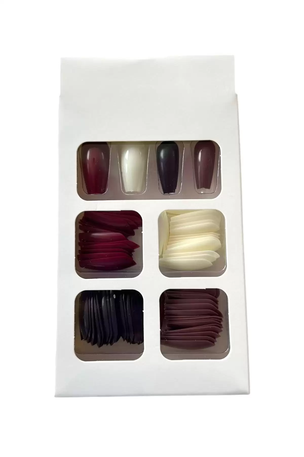 Karışık Renk Takma Tırnak Set